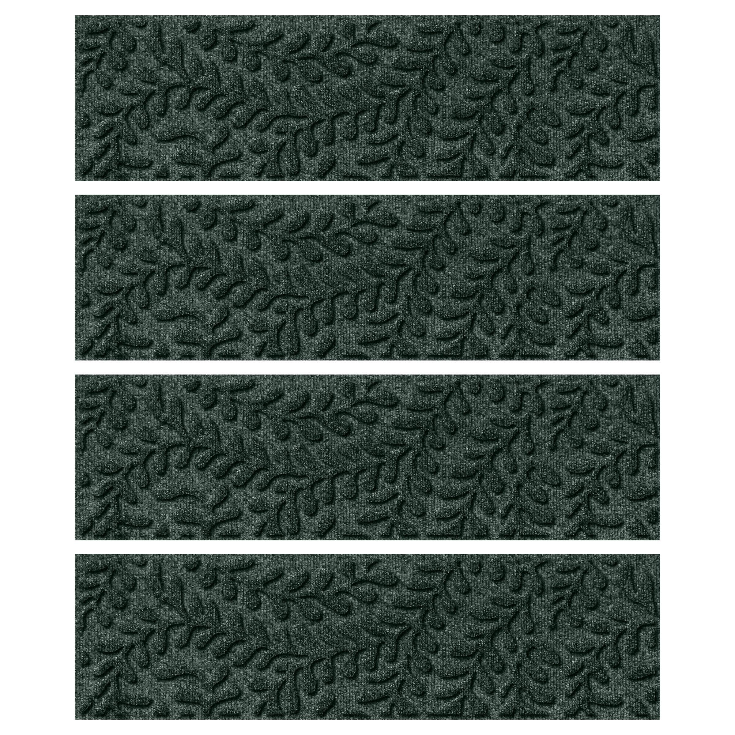 WaterHog Boxwood 8.5" x 30" Indoor Outdoor Stair Treads