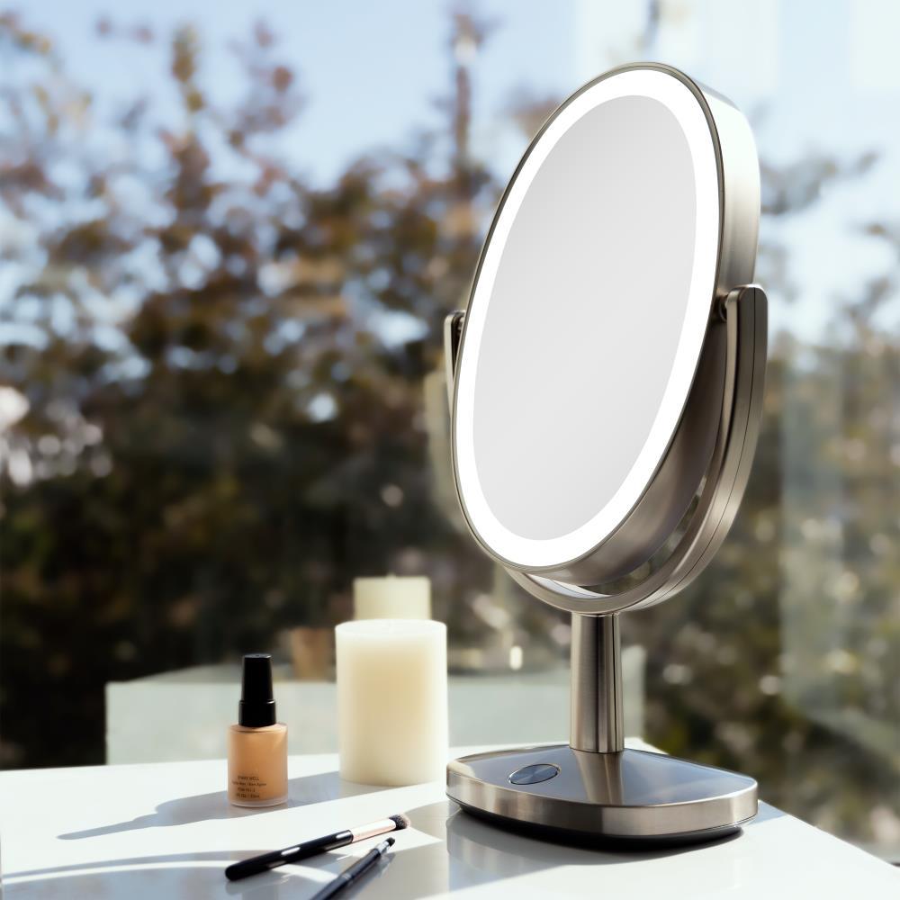 Zadro Newport LED Lighted Makeup Mirrors w/ Magnification & Touch Pad