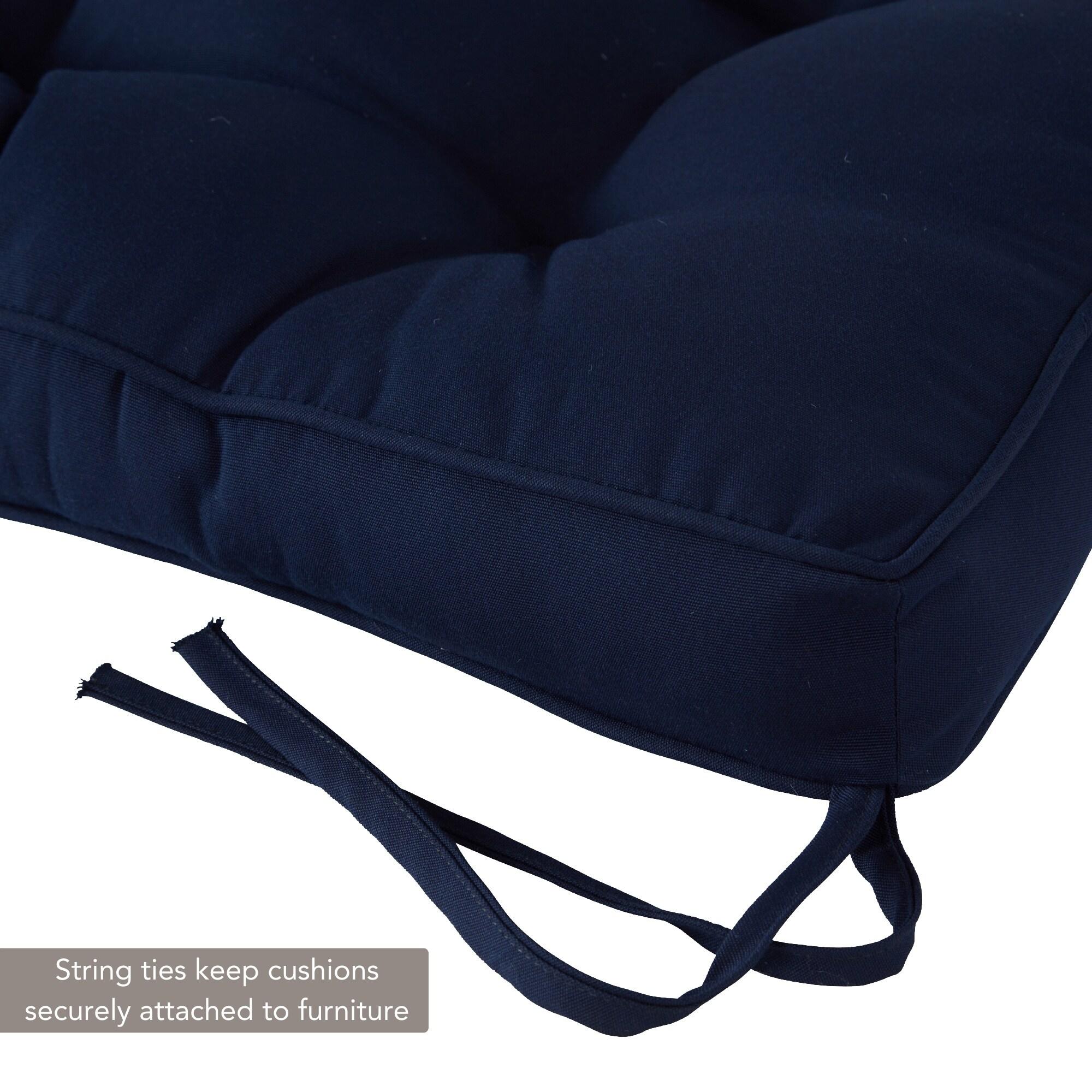 Sunbrella Canva Navy 51 x 18 in. Outdoor Bench Cushion by Greendale Home Fashions