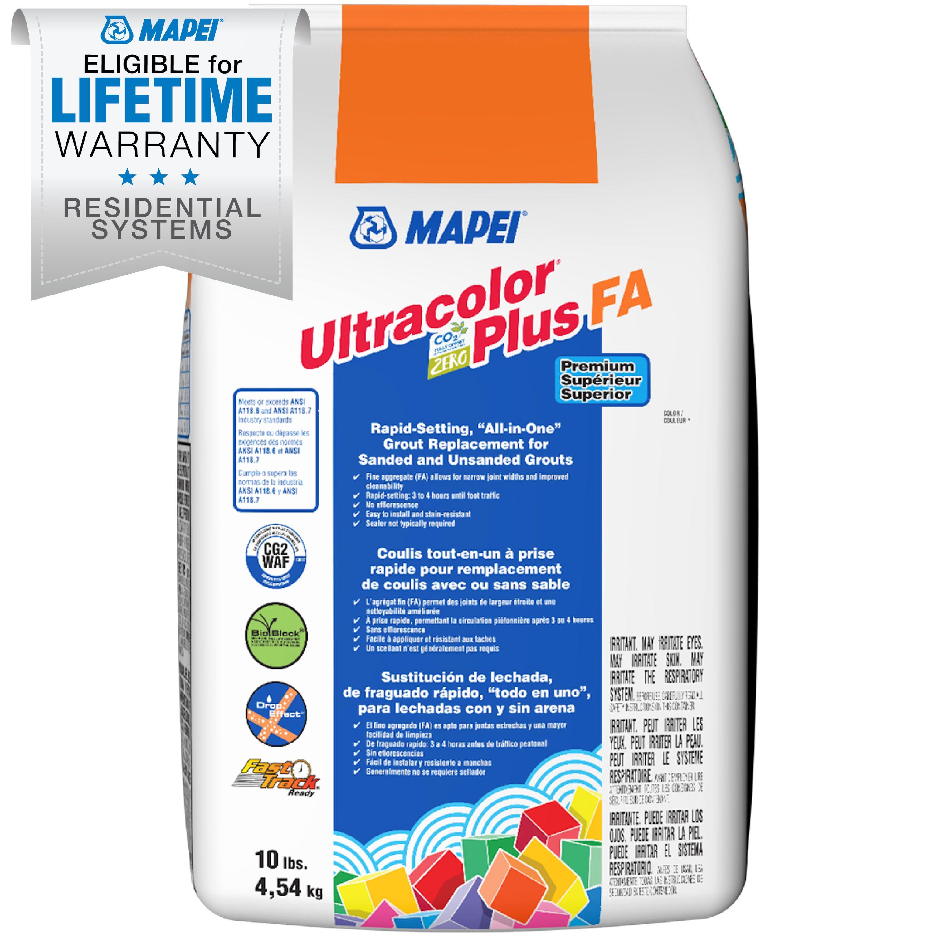MAPEI Ultracolor Plus FA Warm Gray #5093 All-in-one Grout (10-lb)