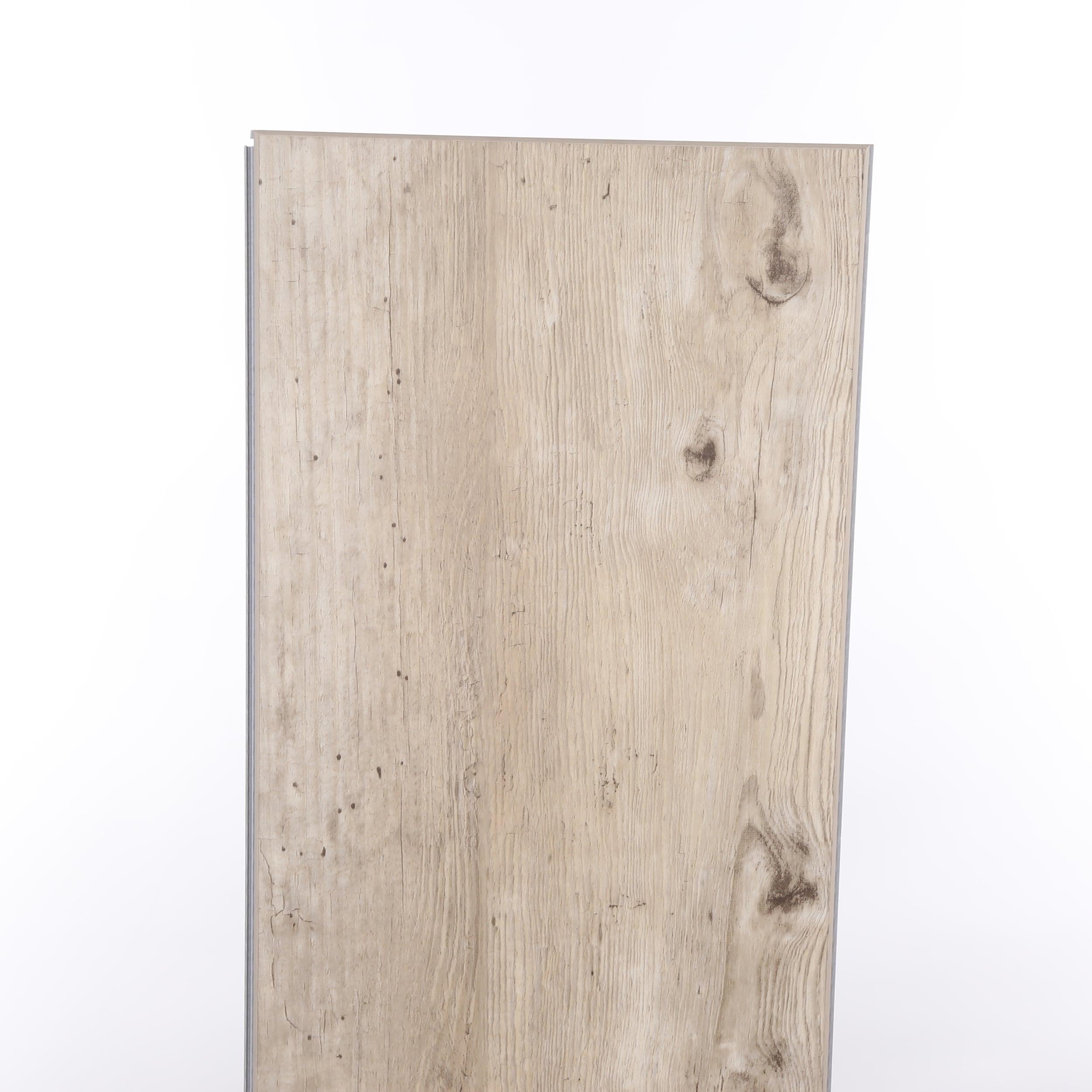 Islander Flooring Natural Burlap 0.24 in. Thick x 9.13 in. Width x 48 in. Length Waterproof Rigid Core Painted Bevel Vinyl Plank Flooring (15.22 Sq. Ft. Per Case - 5 Pieces Per Case)