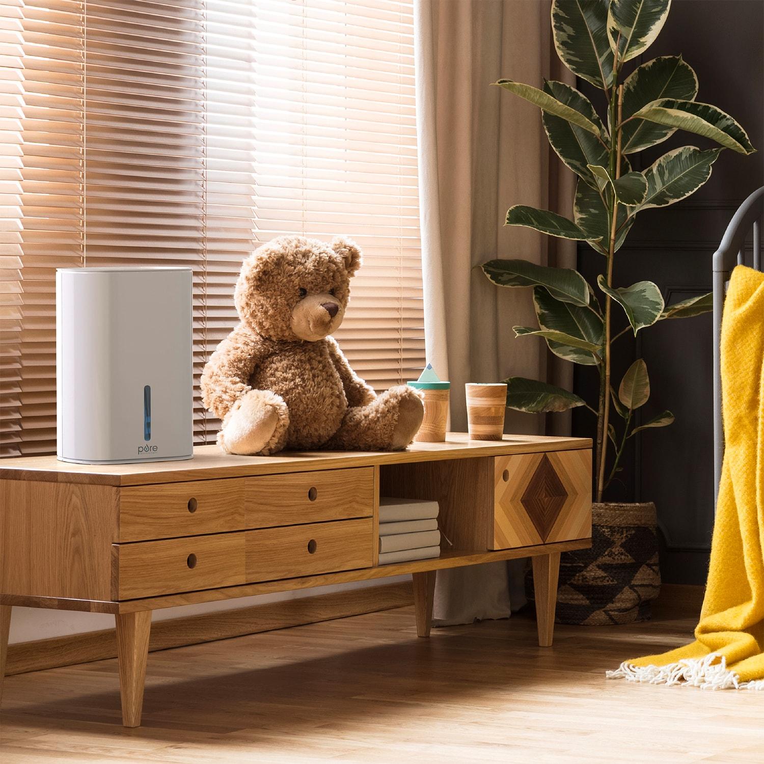 Pure Enrichment 0.625 Pint Mini 200 Sq. Ft. Dehumidifier & Reviews | Wayfair
