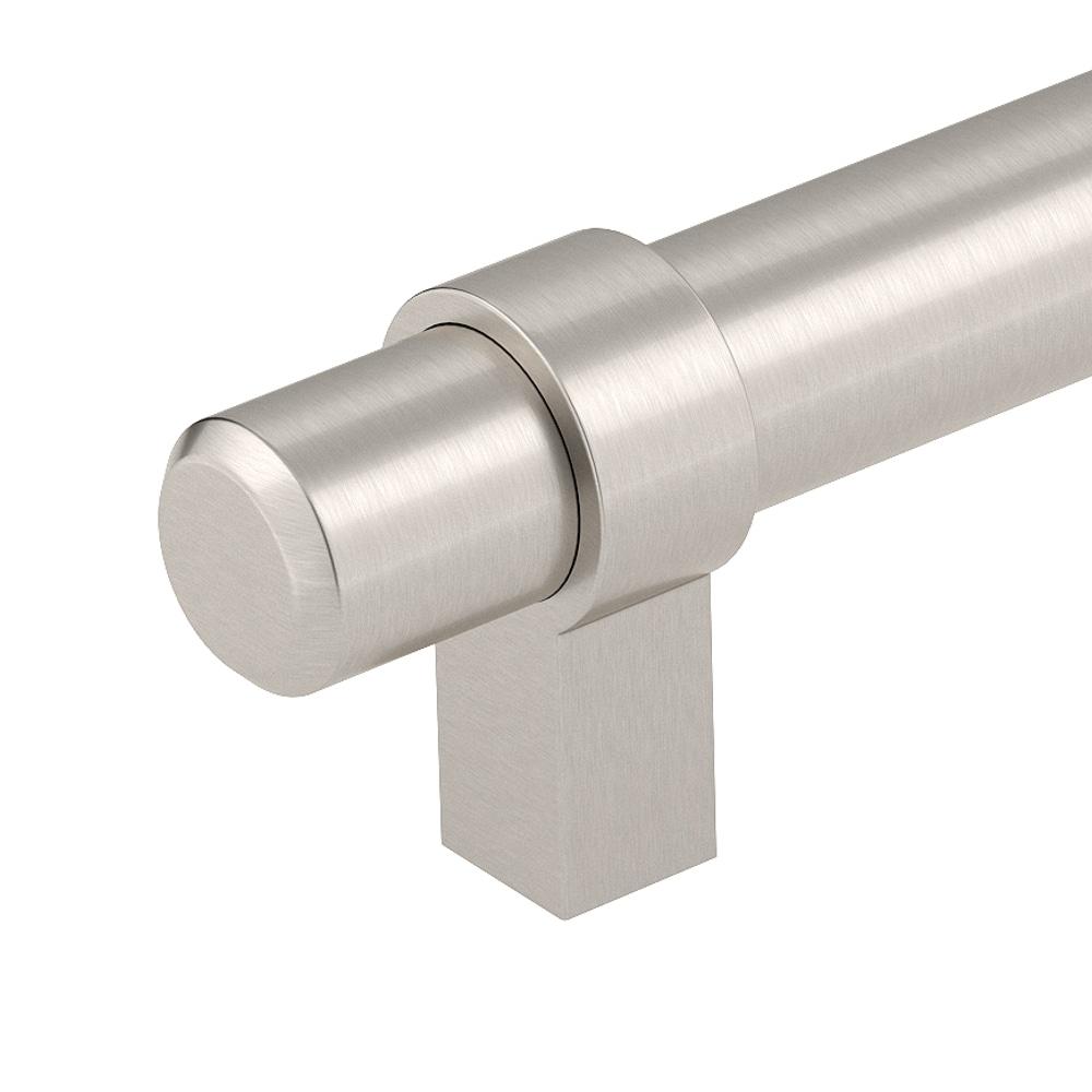 Richelieu Hardware BP5016128195 Contemporary Metal Pull ,5 ', Brushed Nickel