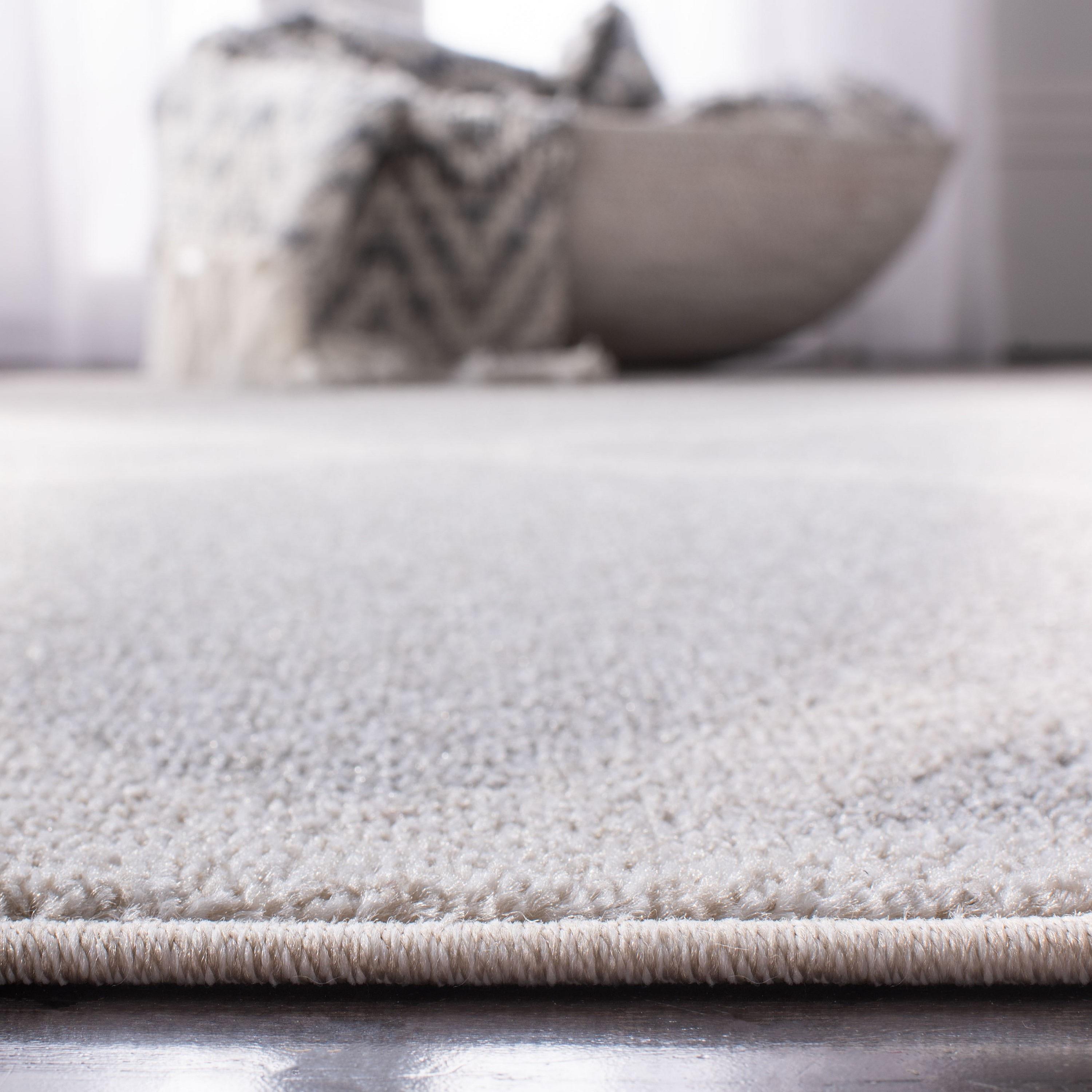 Amherst AMT421 Power Loomed Indoor Area Rug - Light Grey/Beige - 4'x6' - Safavieh