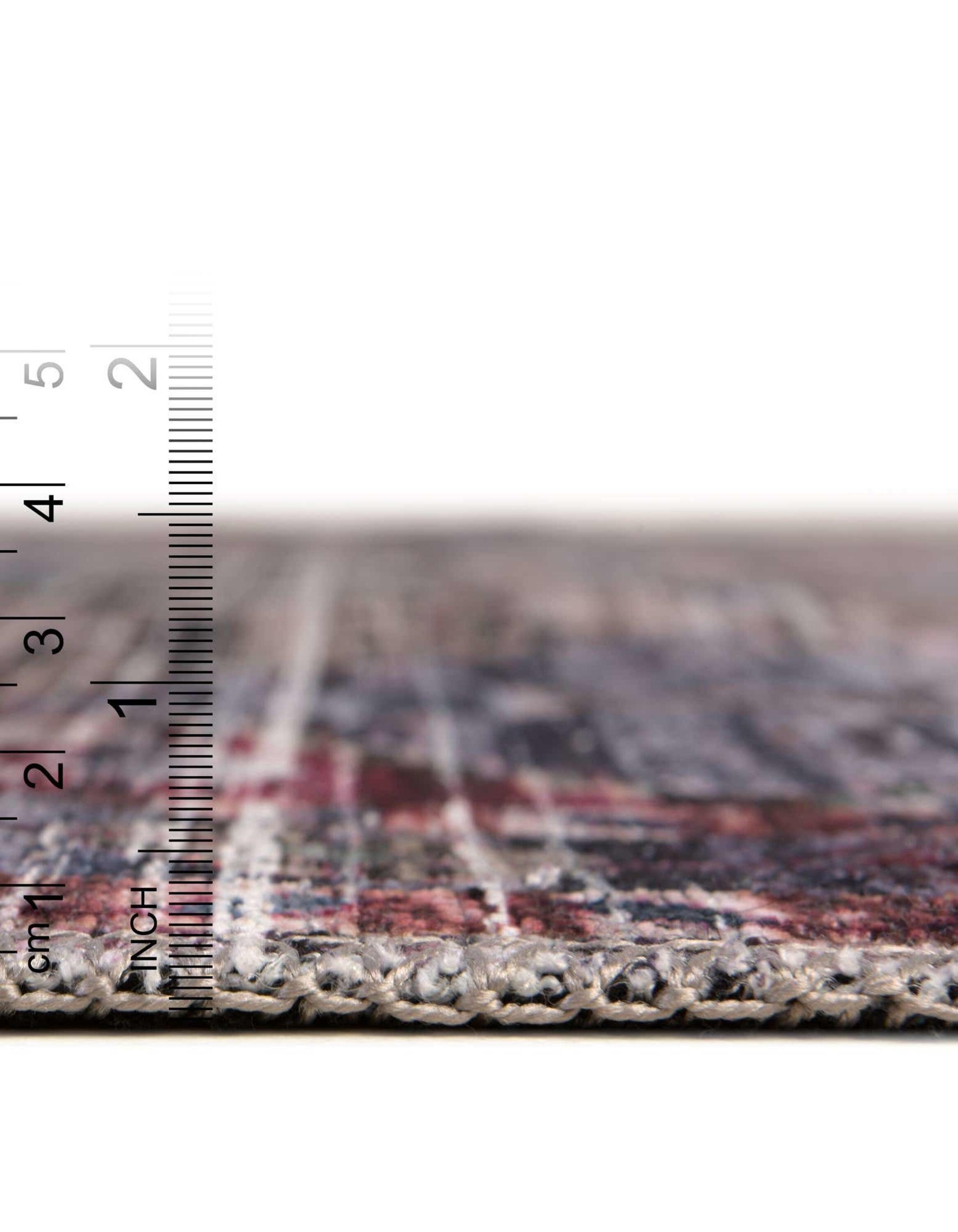 Unique Loom 5' 3 x 5' 3 Mangata Maya Machine Washable Multi Area Rug