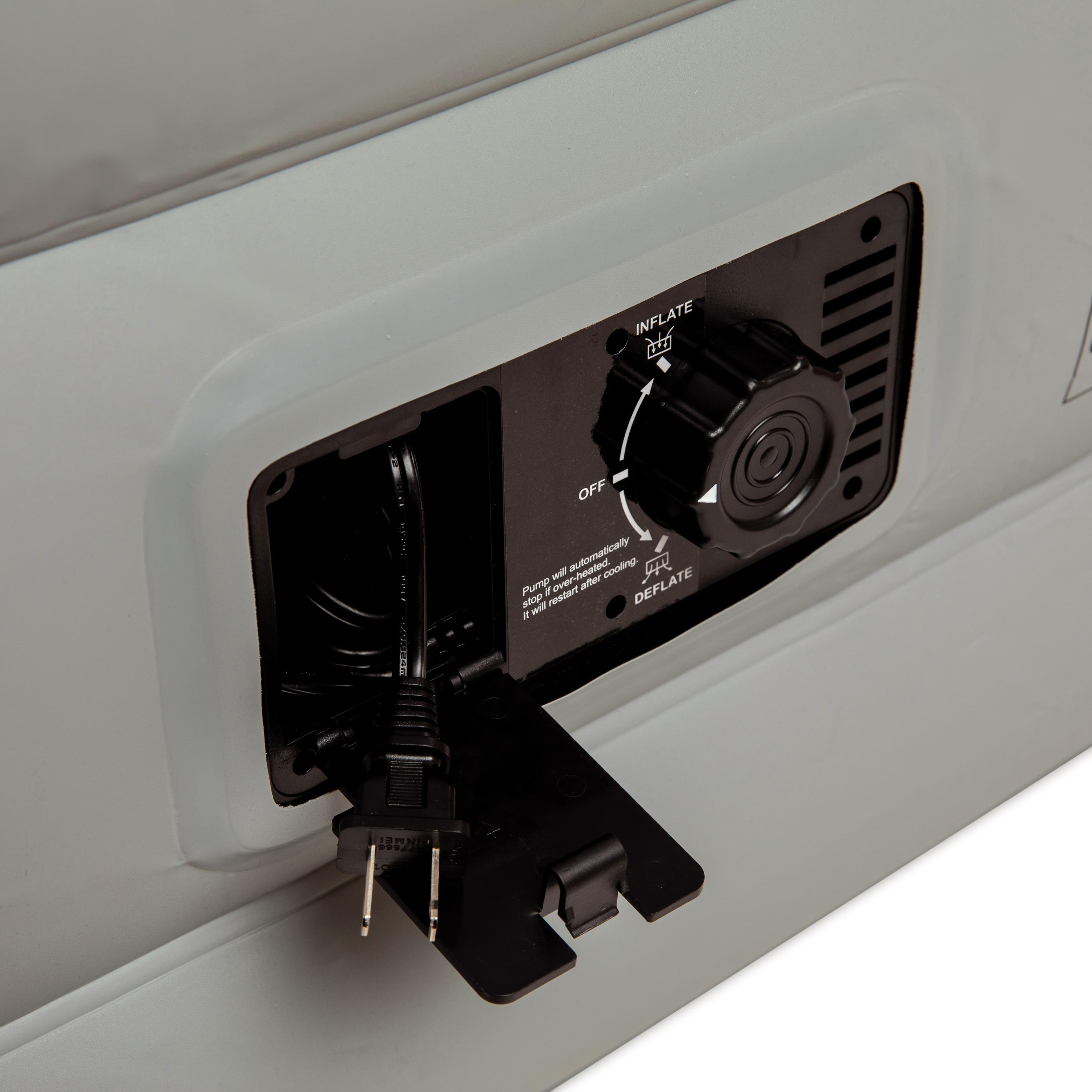 Flash Furniture 18 inch Air Mattress with ETL Certified Internal Electric Pump and Carrying Case - Queen