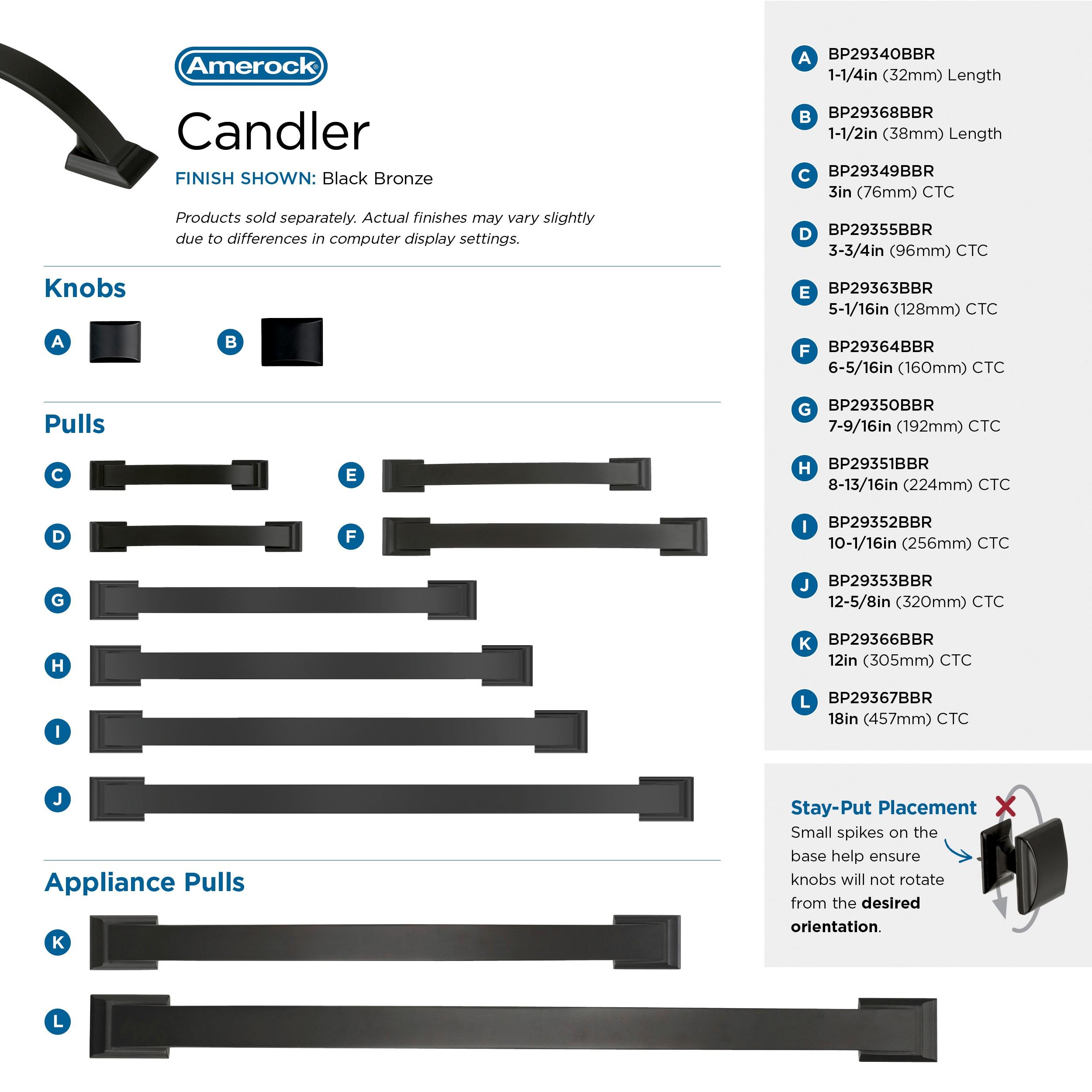 Candler Center to Center Arch Pull