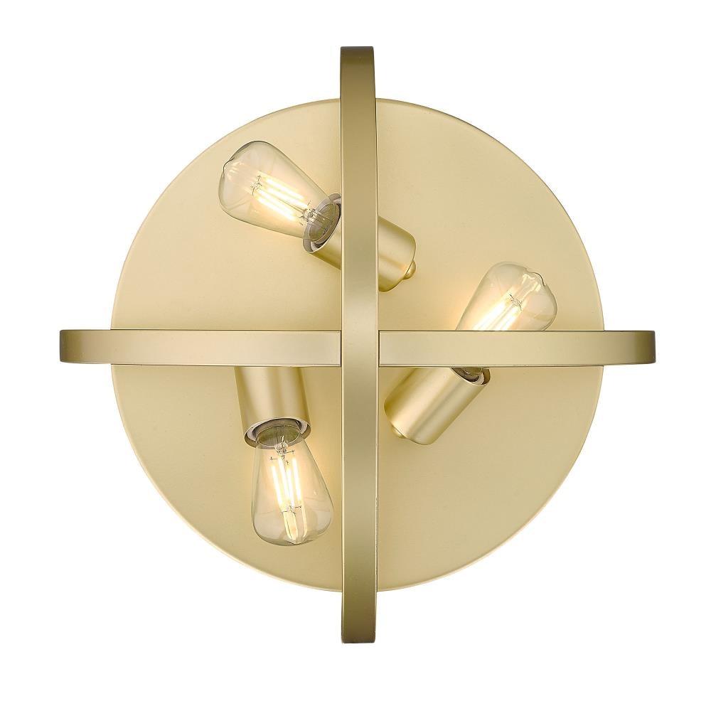 Colson Flush Mount in Olympic Gold