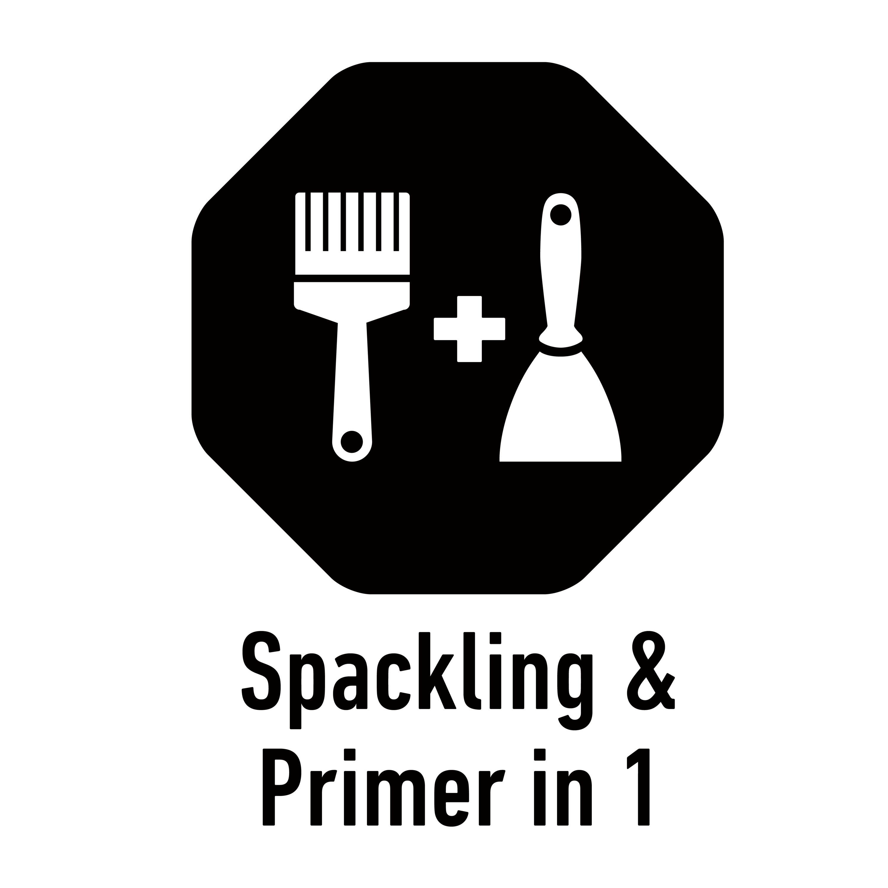 Gorilla Glue Wall Repair Kit. 4oz Spackling & Patch, 3" Putty Knife and 220 Grit Sanding Block Color