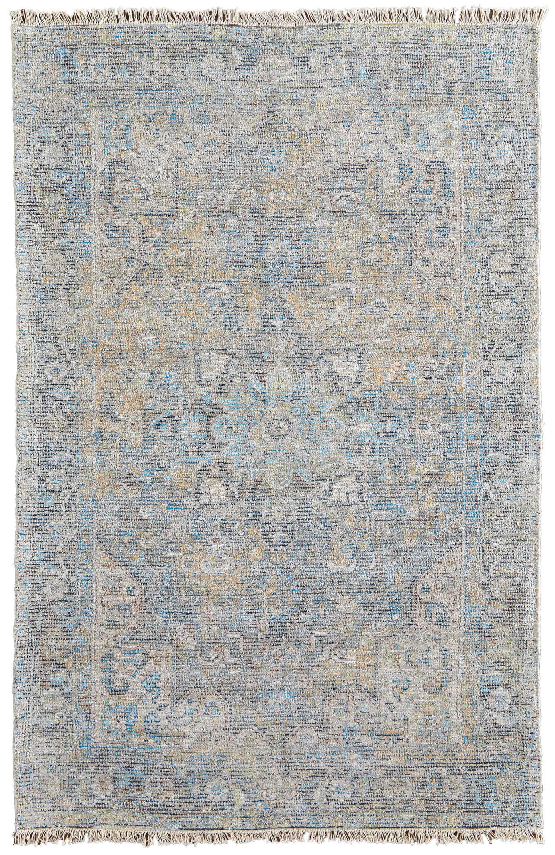 Beech Handwoven Wool-Blend Rug - 2' x 3'