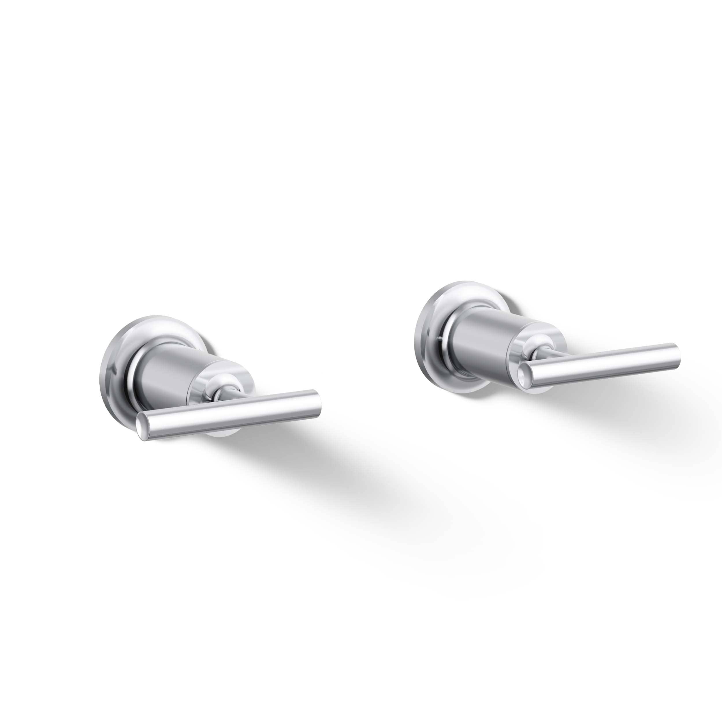 Purist® Deck- or Wall-Mount High-Flow Bath Trim with Lever Handles