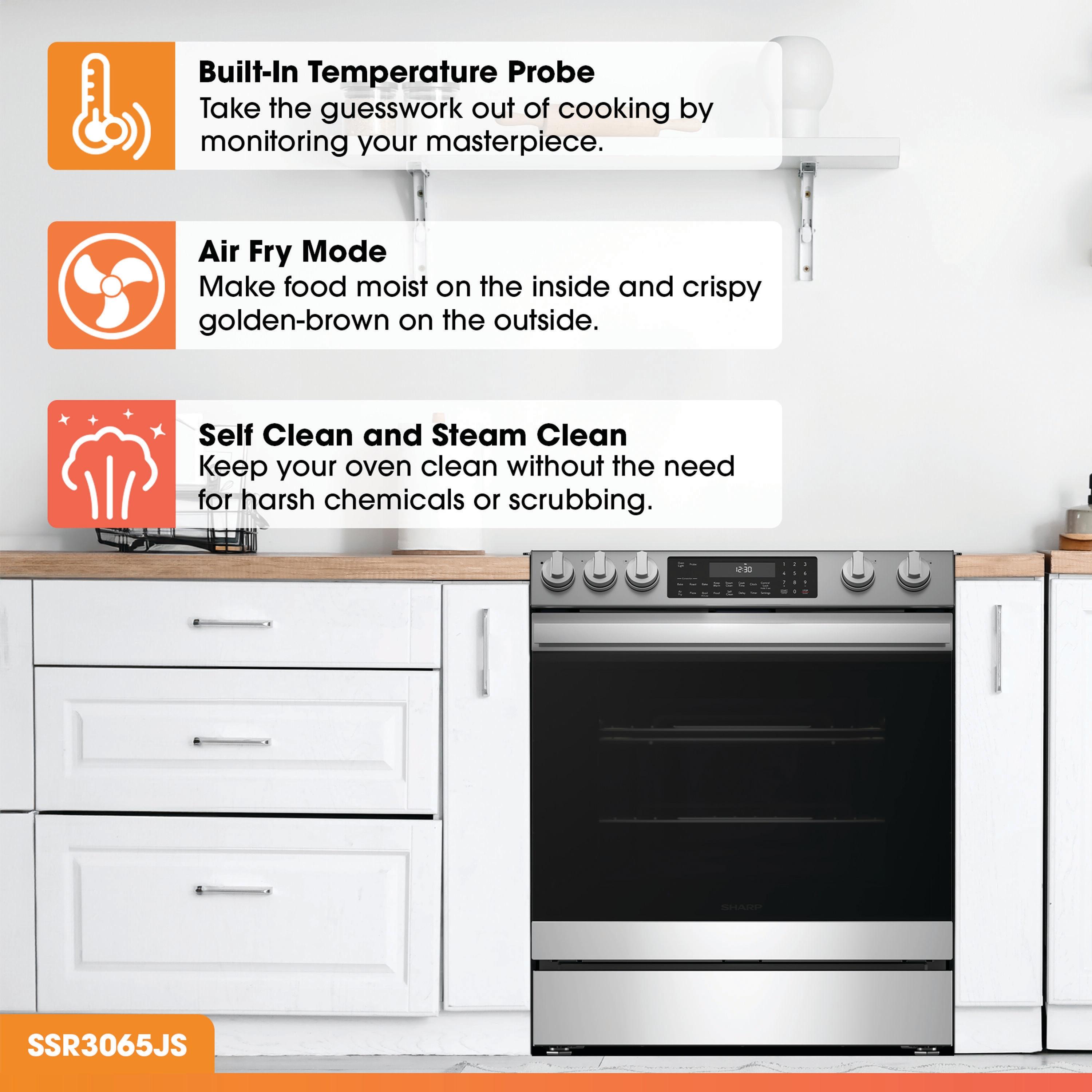 Sharp SSR3065JS  Ranges|Electric Slide-in