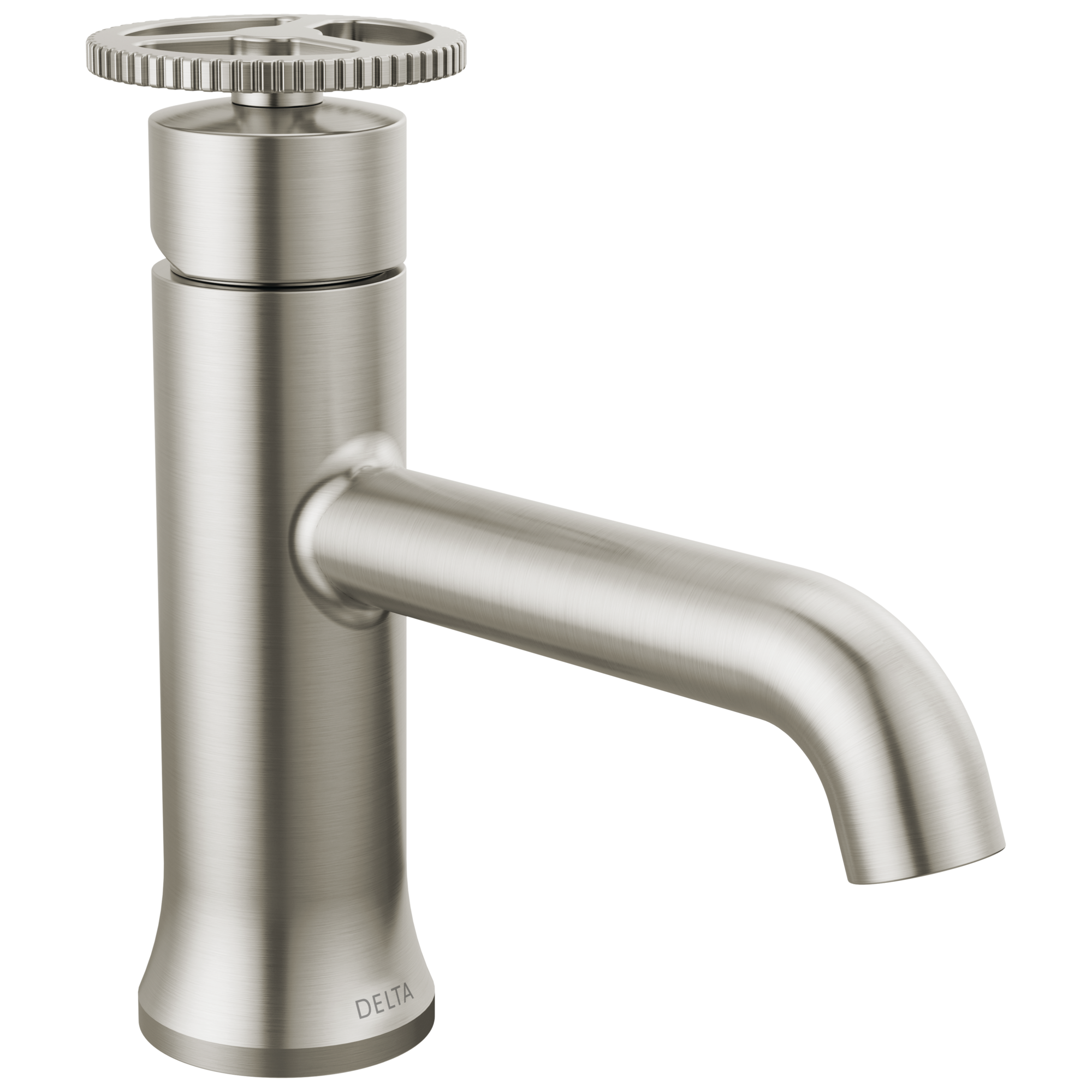 Trinsic Single Hole Bathroom Faucet with Wheel Handle, Single Handle Bathroom Sink Faucet