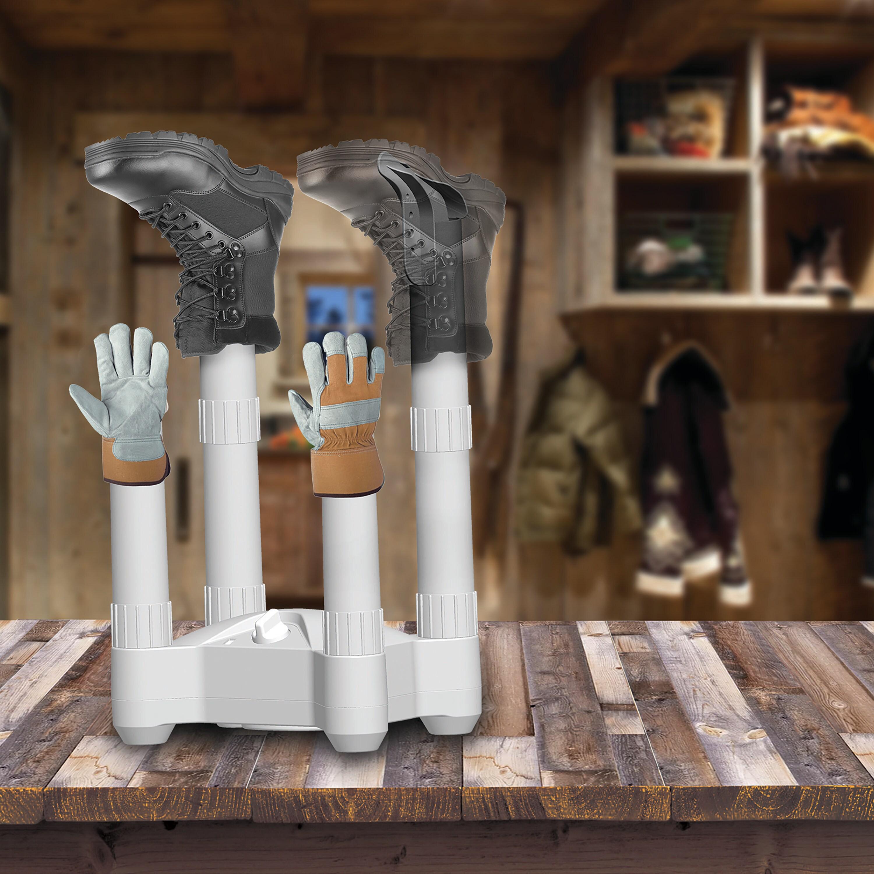 Lifesmart 4-Post Fast Airflow Boot Dryer with Timer, 250-Watt, BD001