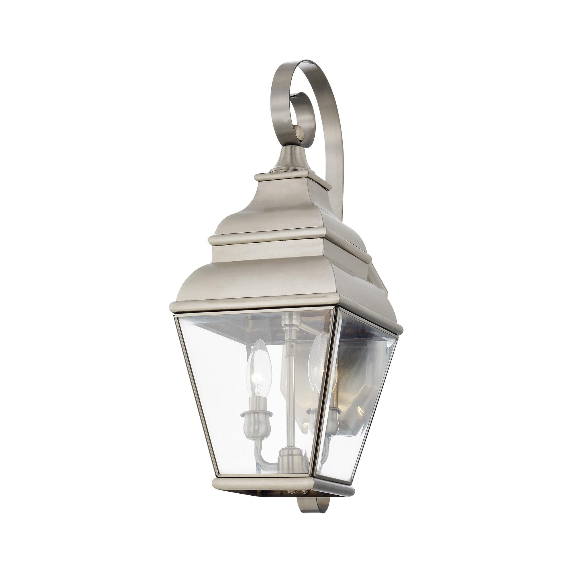 Livex Lighting Exeter 2 - Light Wall Light in  Brushed Nickel