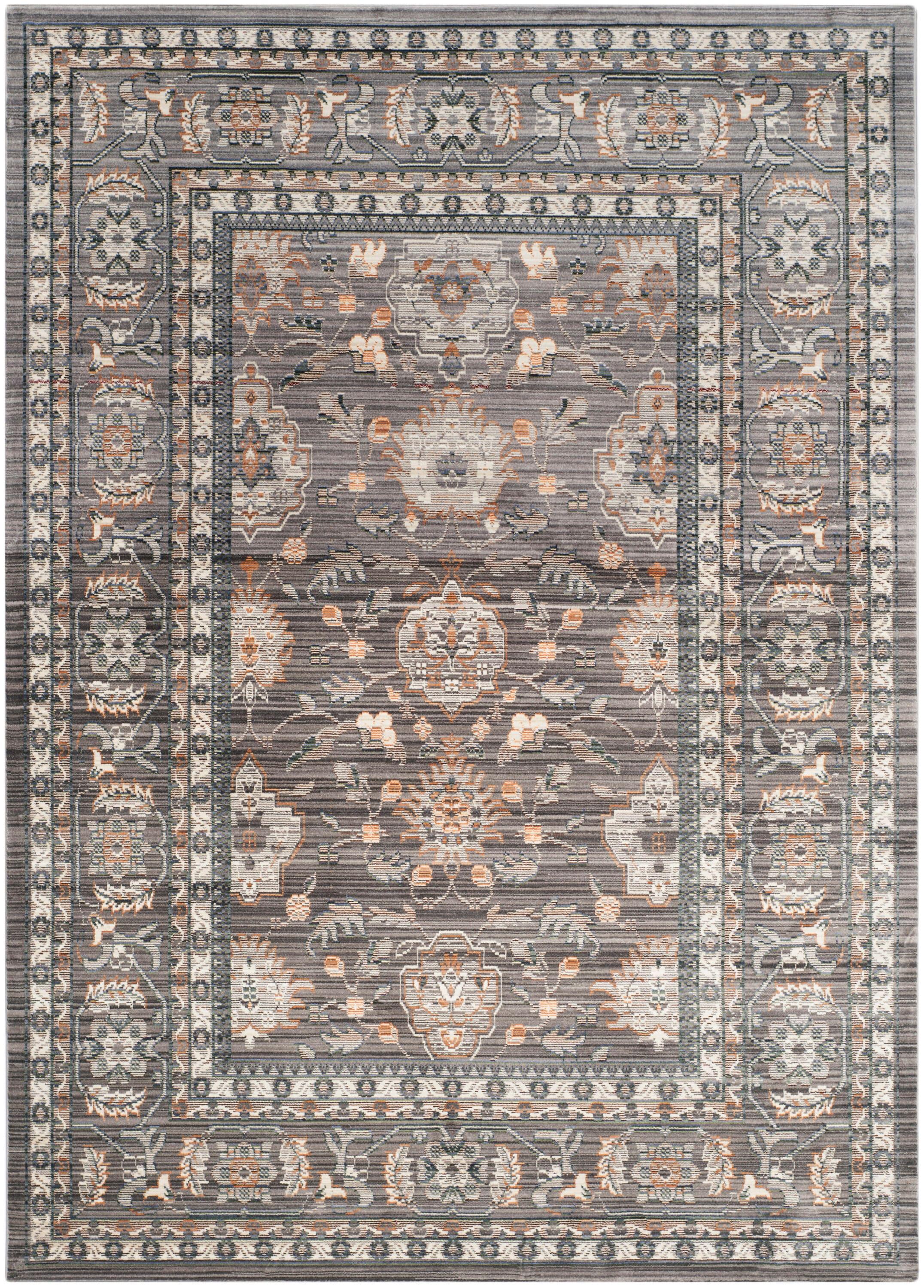 Valencia VAL112 Power Loomed Indoor Area Rug - Mauve/Mauve - 4'x6' - Safavieh
