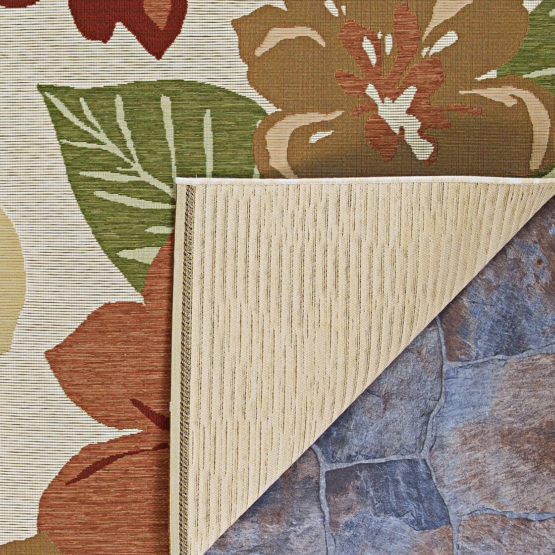 Dolce Novella Rose Bud Floral Synthetic Area Rug - 2'3" x 3'11"