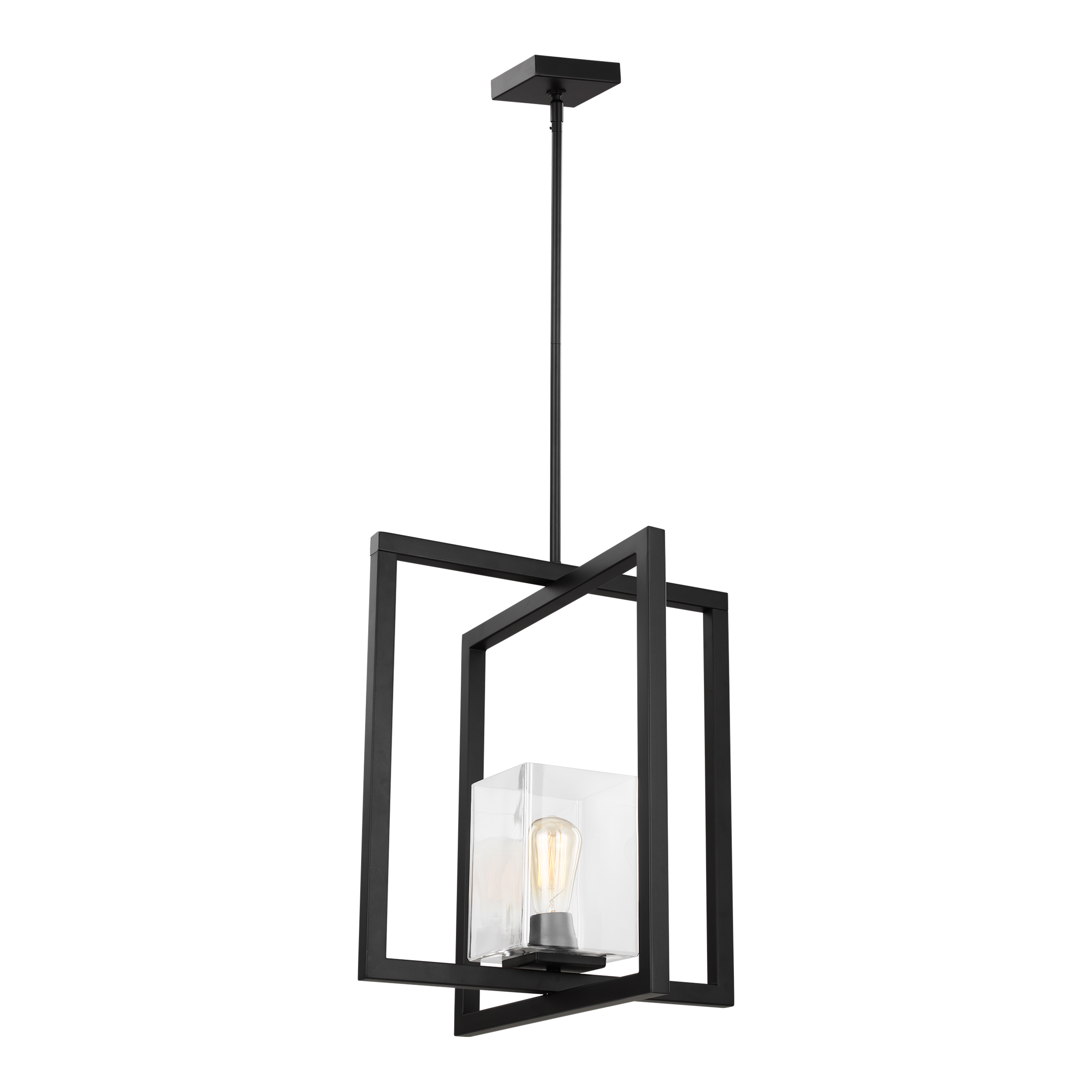 Mitte 1 - Light Midnight Black Single Pendant