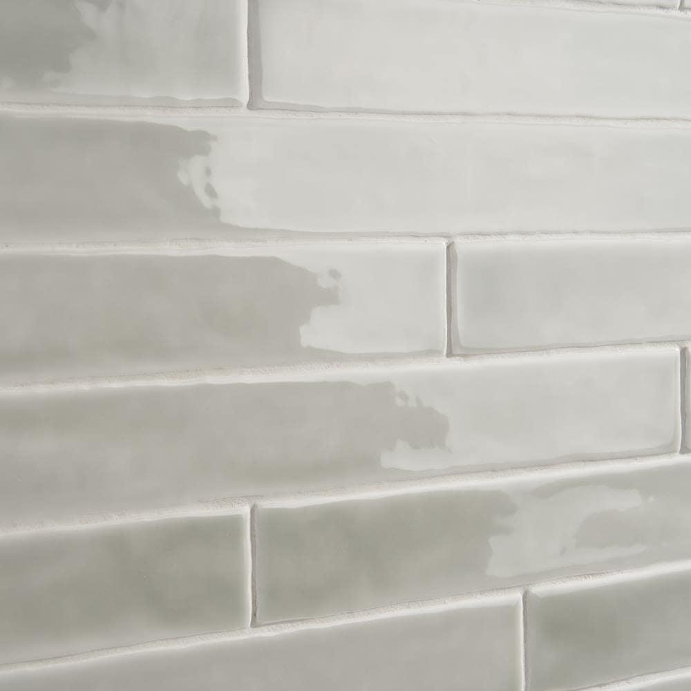 Capetown 2" x 20" Crackled Ceramic Subway Wall Tile (20 pieces/ 5.38 sq. ft./ Case)