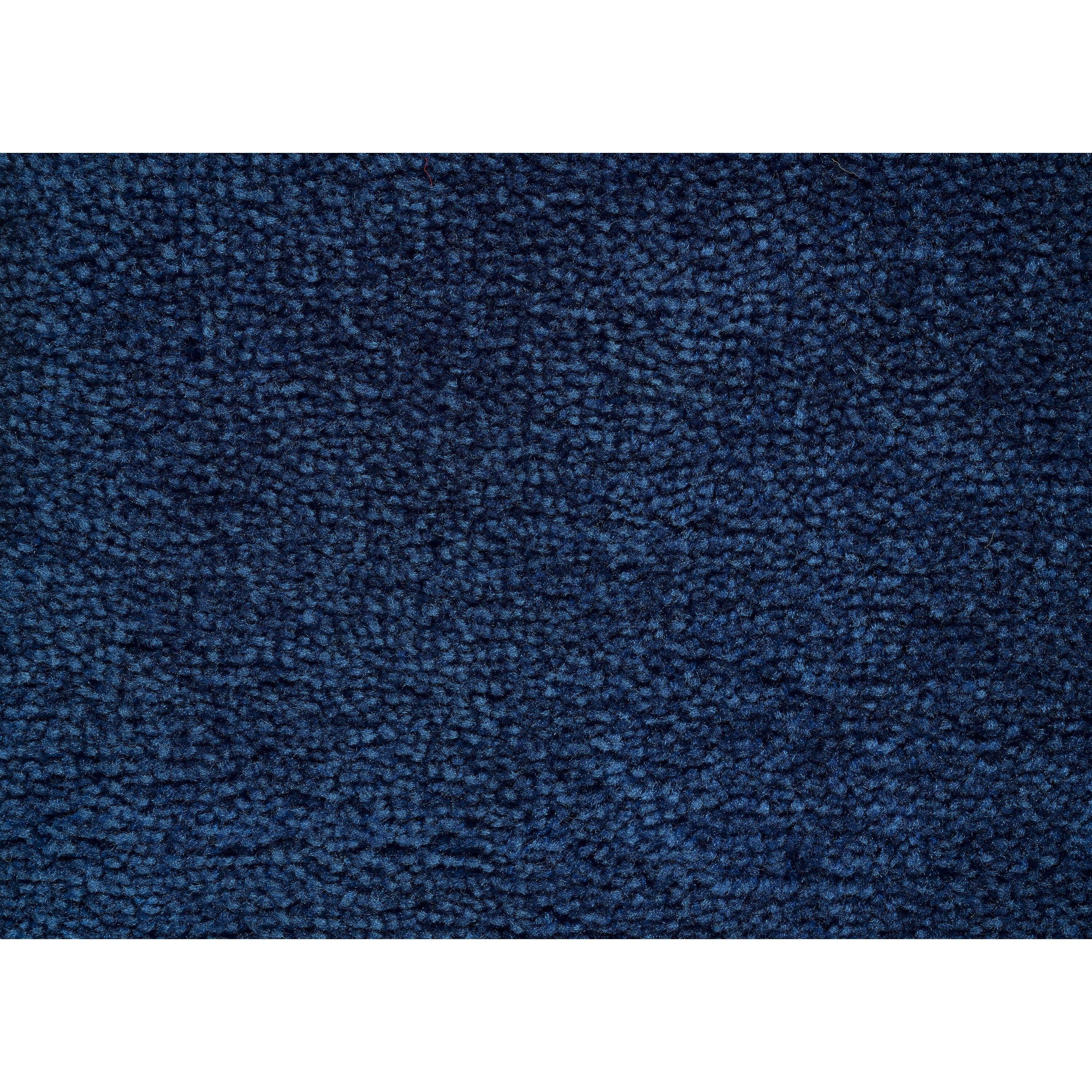 2pc Traditional Nylon Washable Bathroom Rug Set Navy - Garland Rug: Machine Made, Latex Backing, Tufted Bath Mats Set