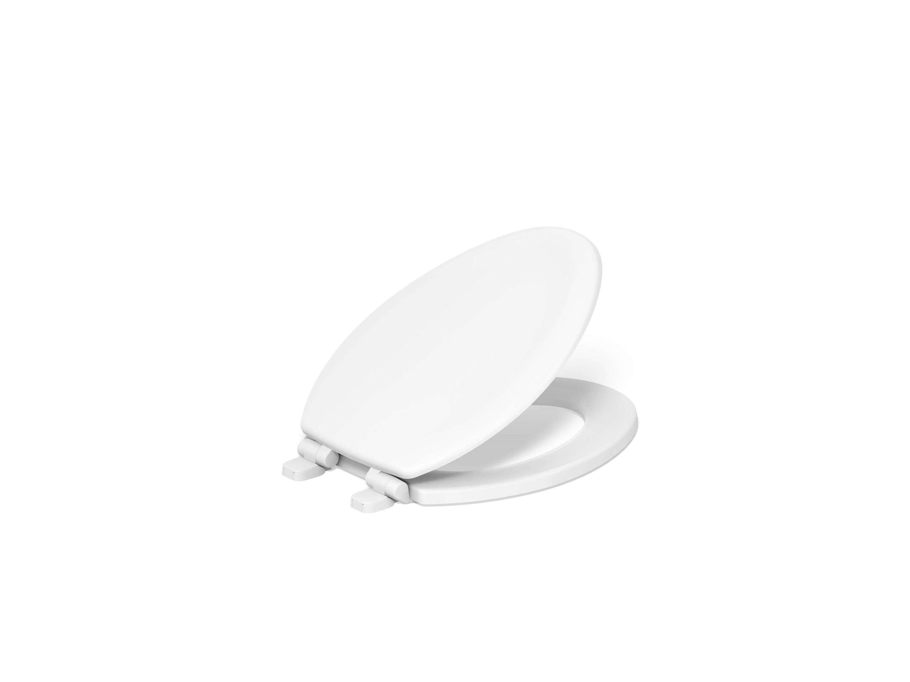 Stonewood Quiet-Close Compression-Molded Wood Toilet Seat