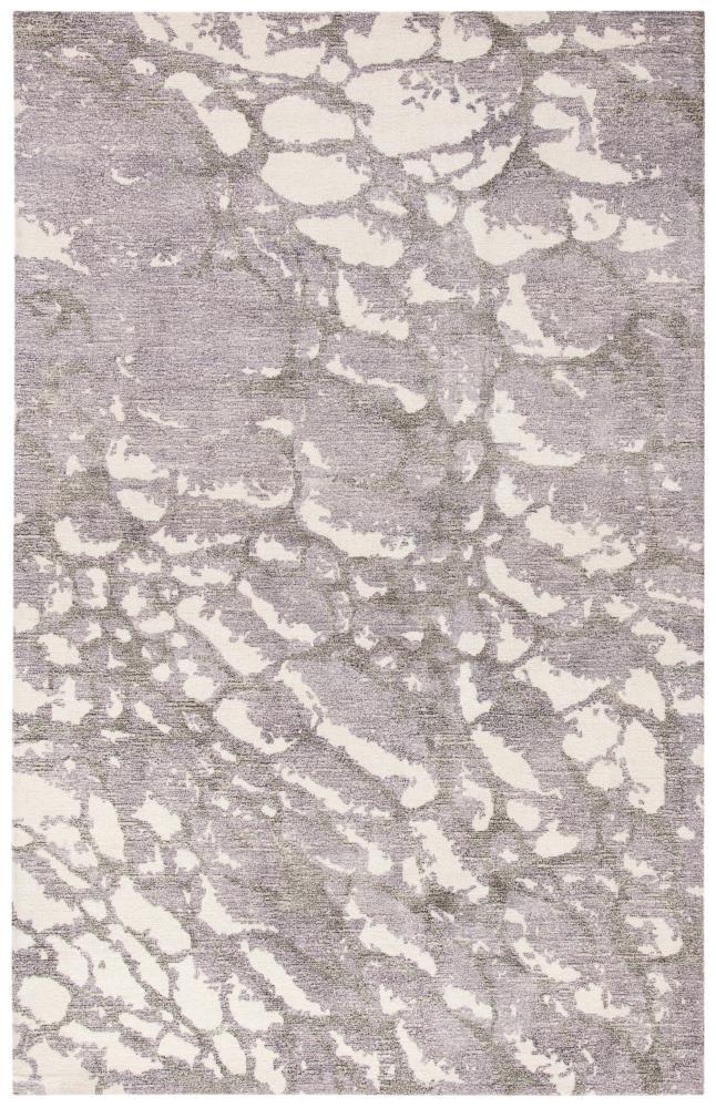 Restoration Vintage RVT112 Hand Tufted Indoor Area Rug - 5'x8' - Purple/Ivory - Safavieh