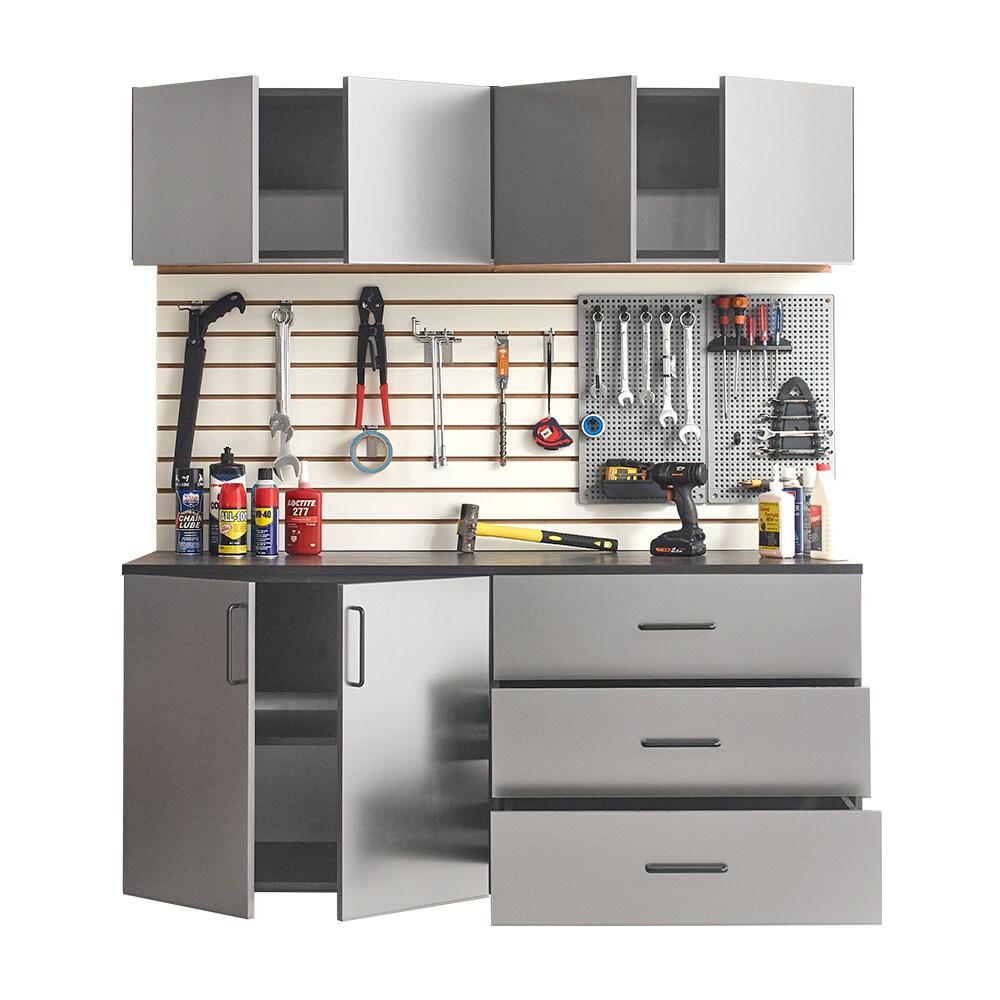 Astro Series 64 in. W x 79 in. H x 20 in. D Garage Cabinet Set C (5-Piece)