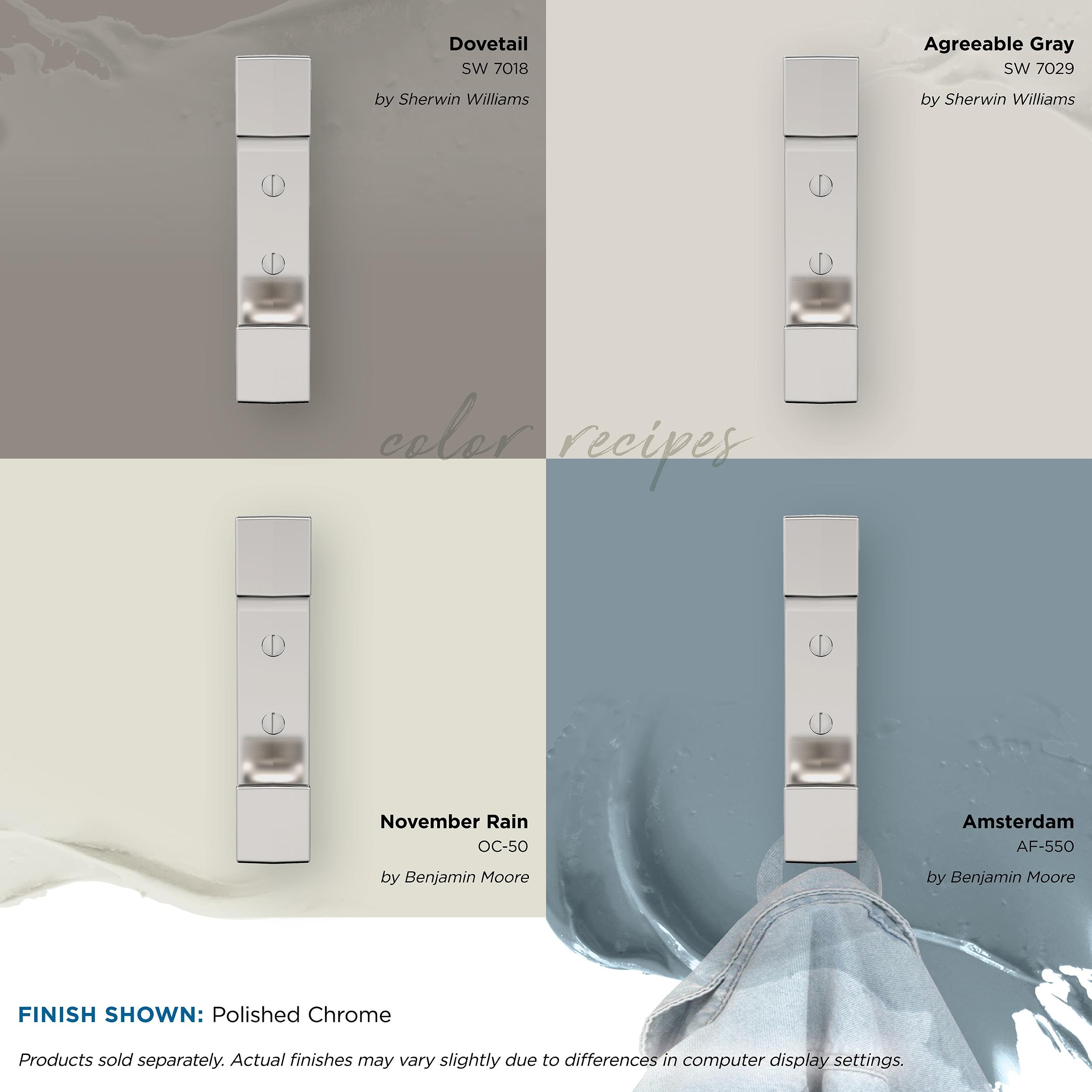 Bray Contemporary Double Prong Decorative Wall Hook