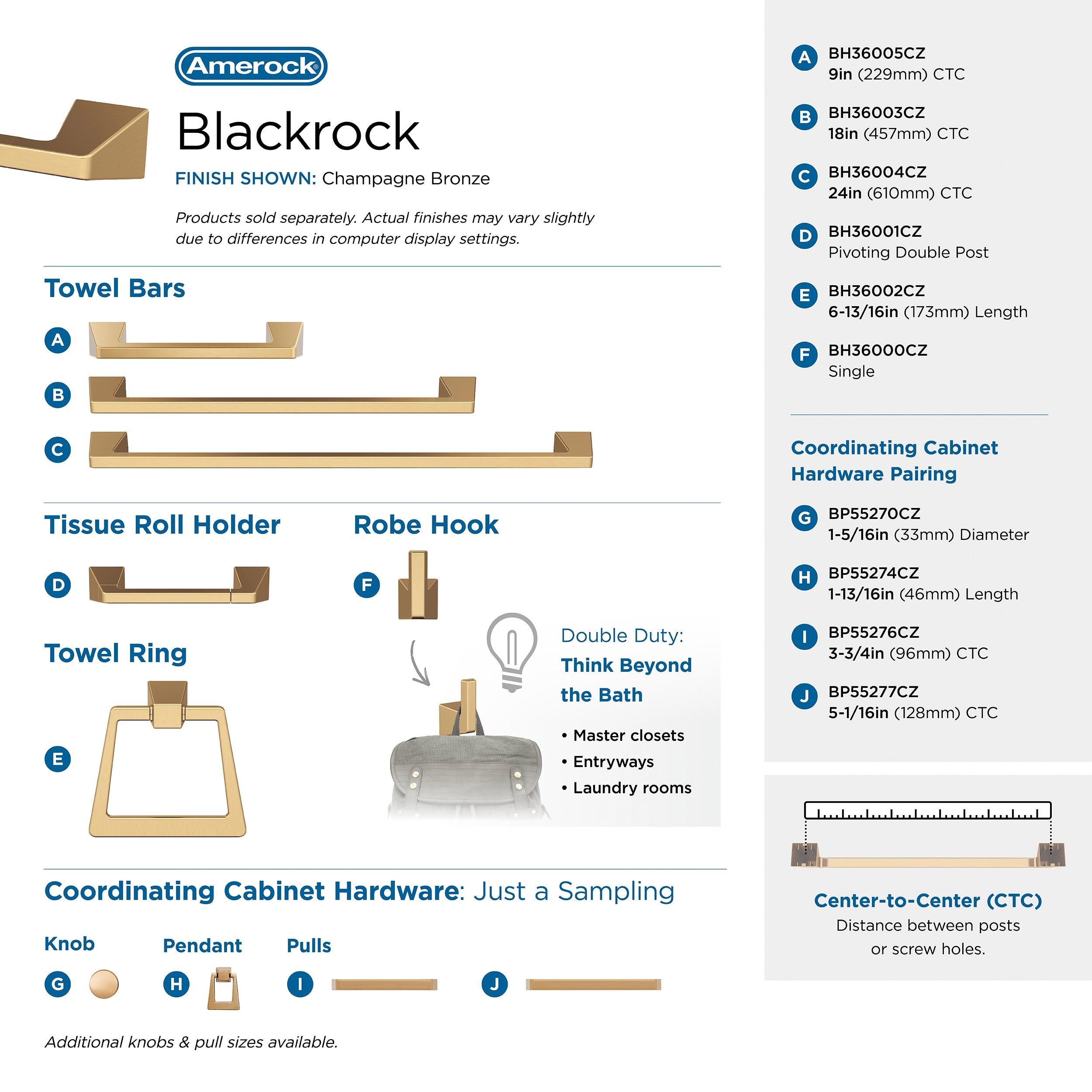 Blackrock Wall Mount Toilet Paper Holder