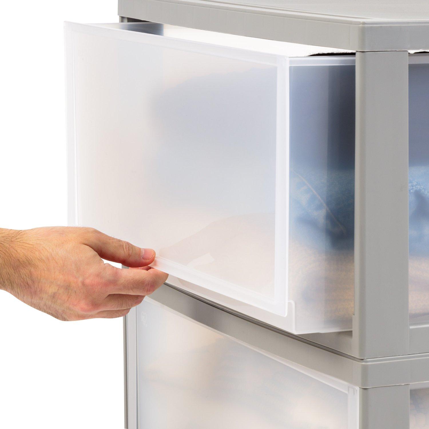 IRIS USA, Inc. IRIS USA, Inc. Plastic Bin (Set of 2)