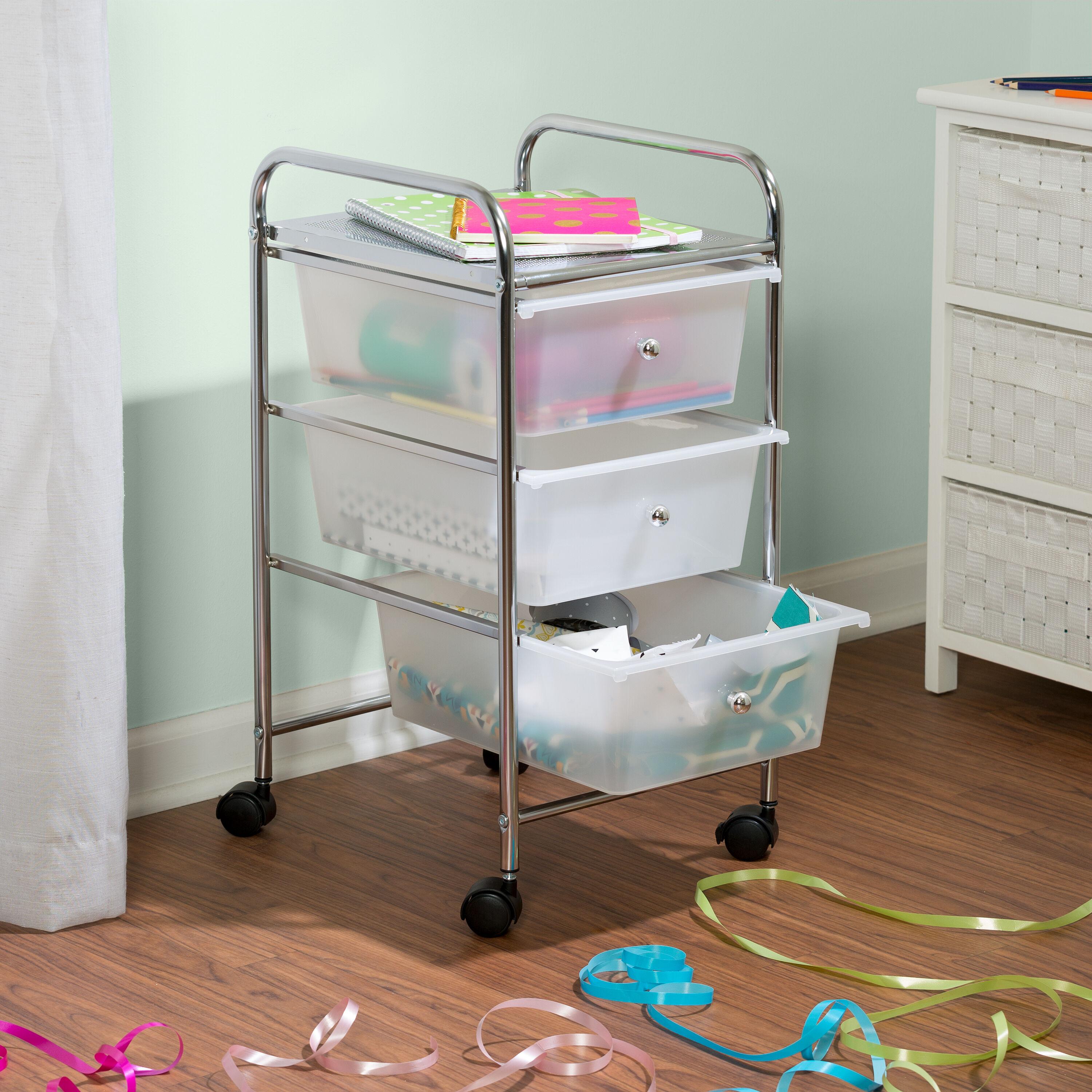 Eliannys 3 Drawer Storage Drawer