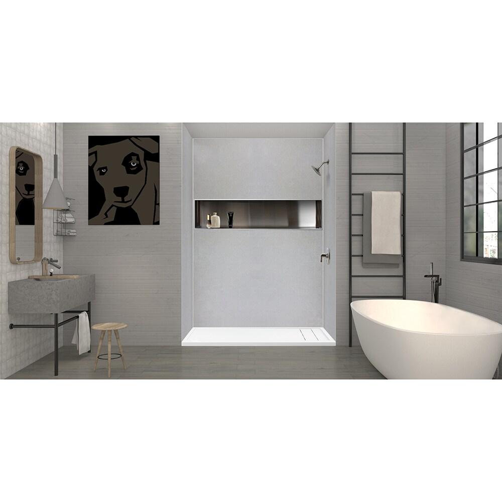 60'' W 32'' D Rectangular Single Shower Base