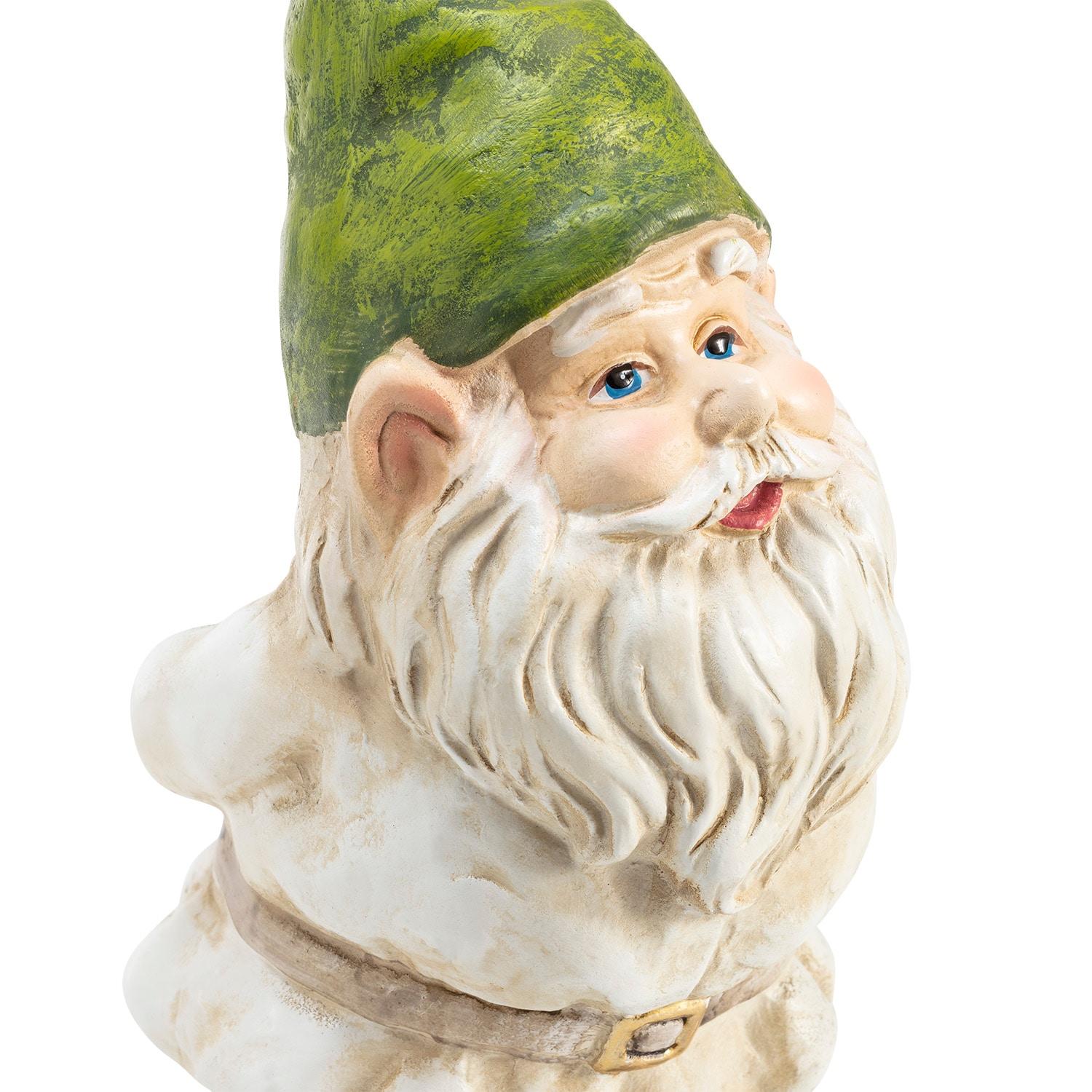 Alpine Corporation Gnome Statue With Hands Behind His Back