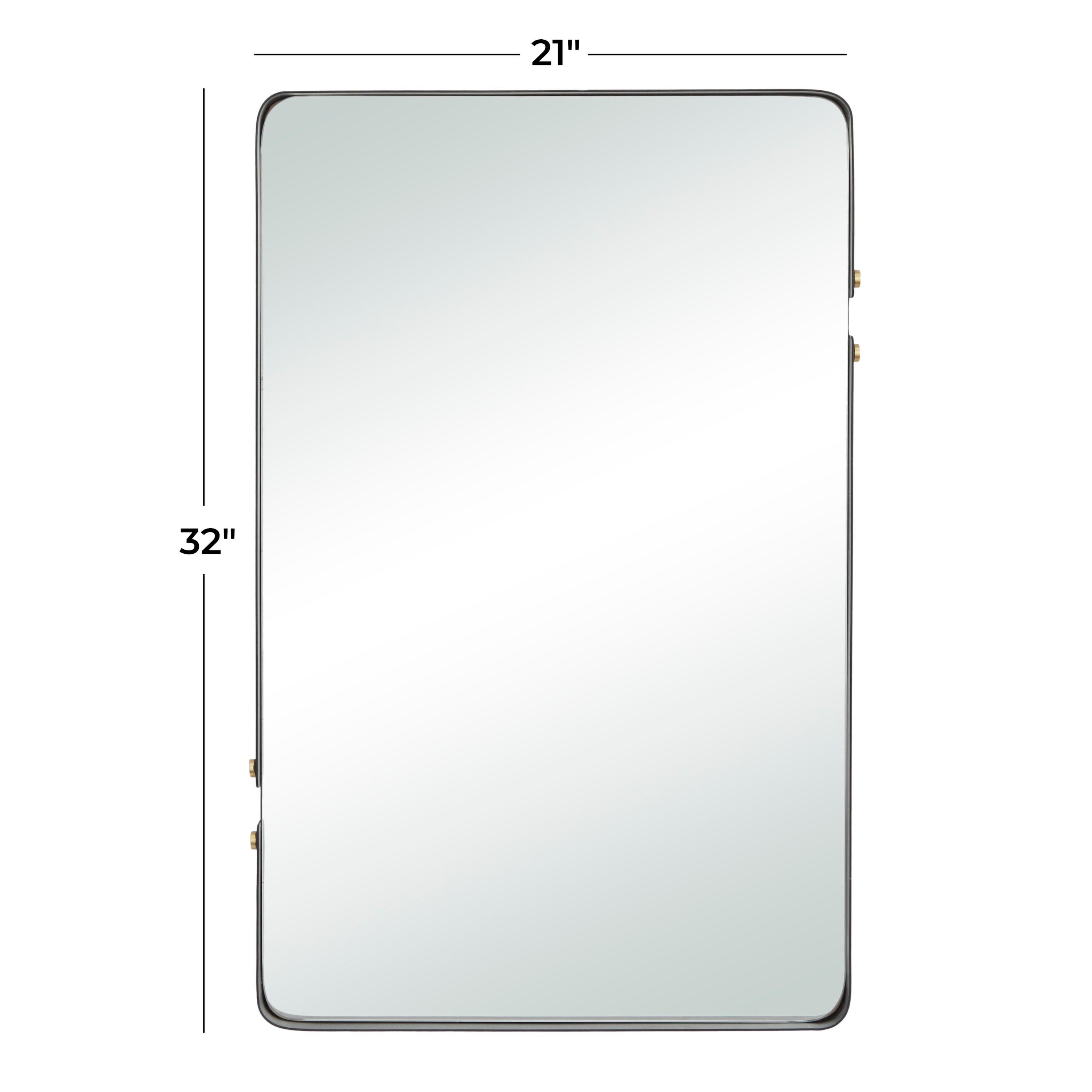 Rockdale Metal Rectangle Wall Mirror