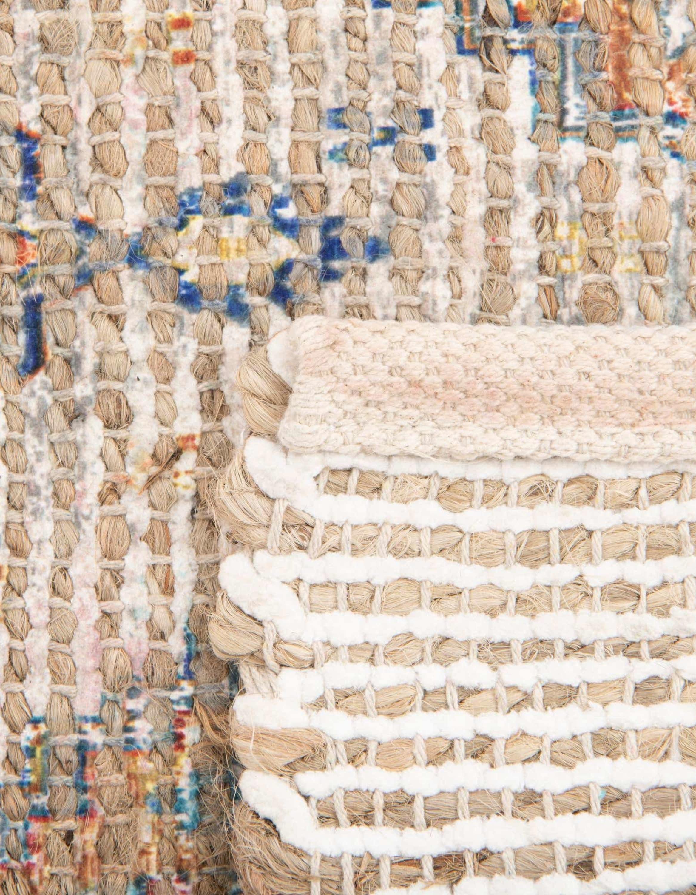 Unique Loom 9' 0 x 12' 0 Chenille Jute Rectangle Area Rug