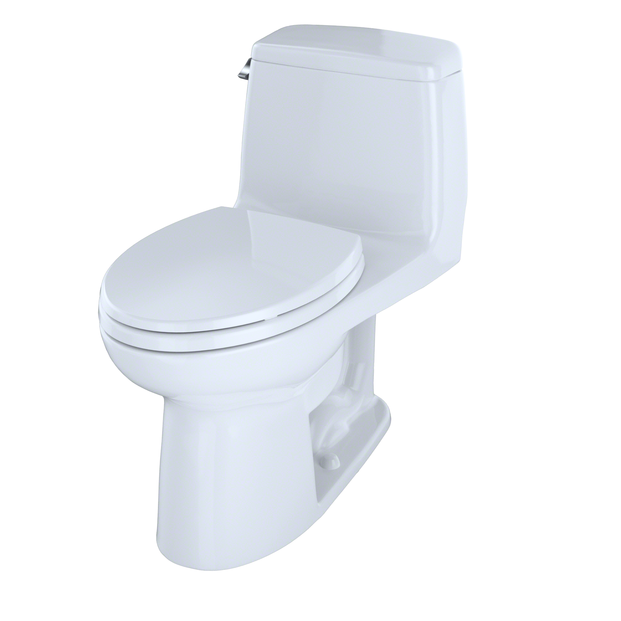 TOTO® Eco UltraMax® One-Piece Elongated 1.28 GPF Toilet with CEFIONTECT, Cotton White MS854114EG#01