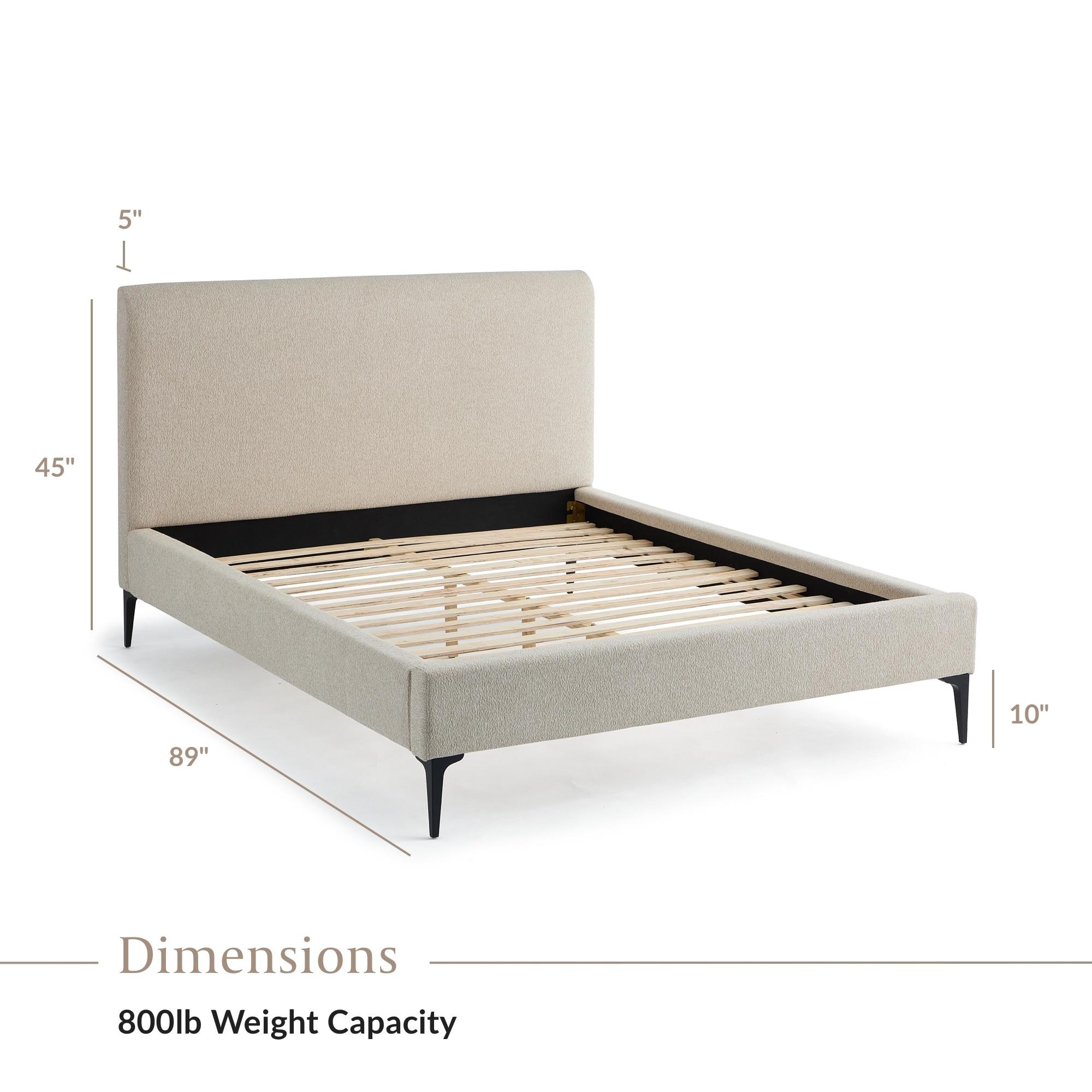 Wade Logan® Garfinkel Upholstered Platform Bed