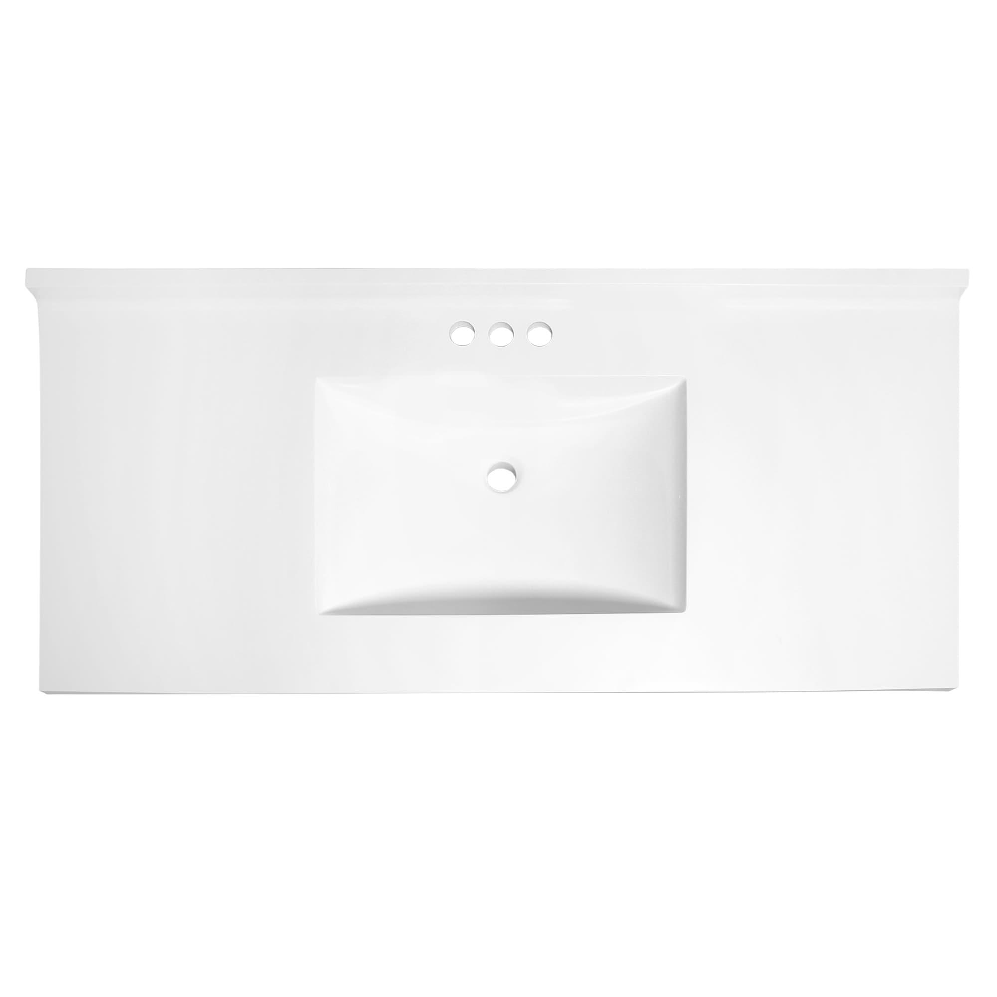 Design House Camilla II Vanity Top with Single Sink and Backsplash