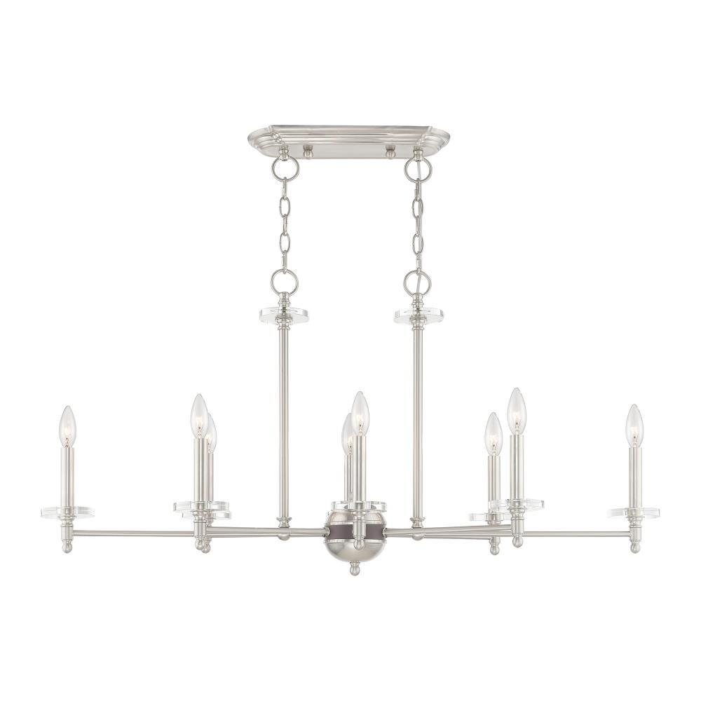 Willa Arlo™ Interiors Christofer 8 - Light Dimmable Transitional Linear Chandelier