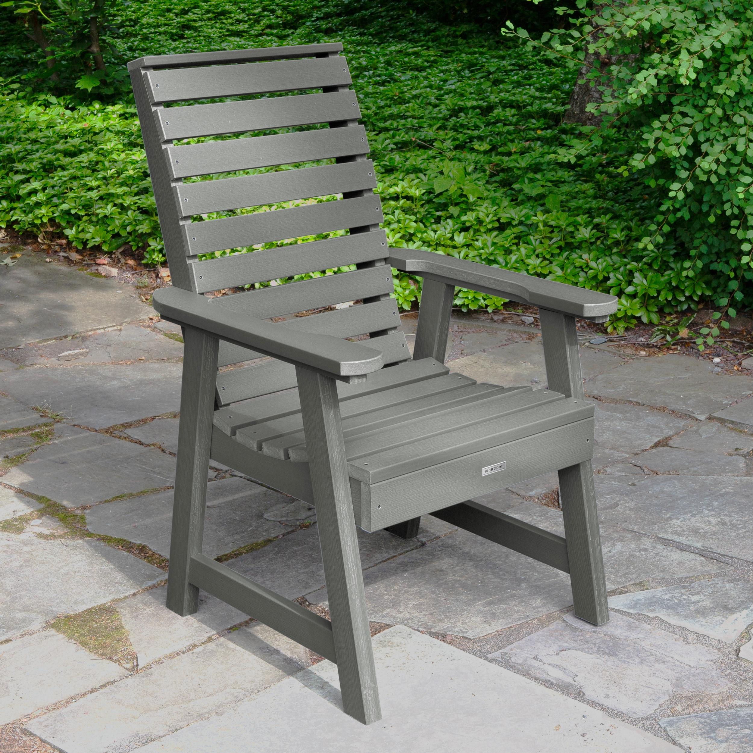 Weatherly Coastal Teak 7-Piece Recycled Plastic Rectangular Outdoor Dining Set