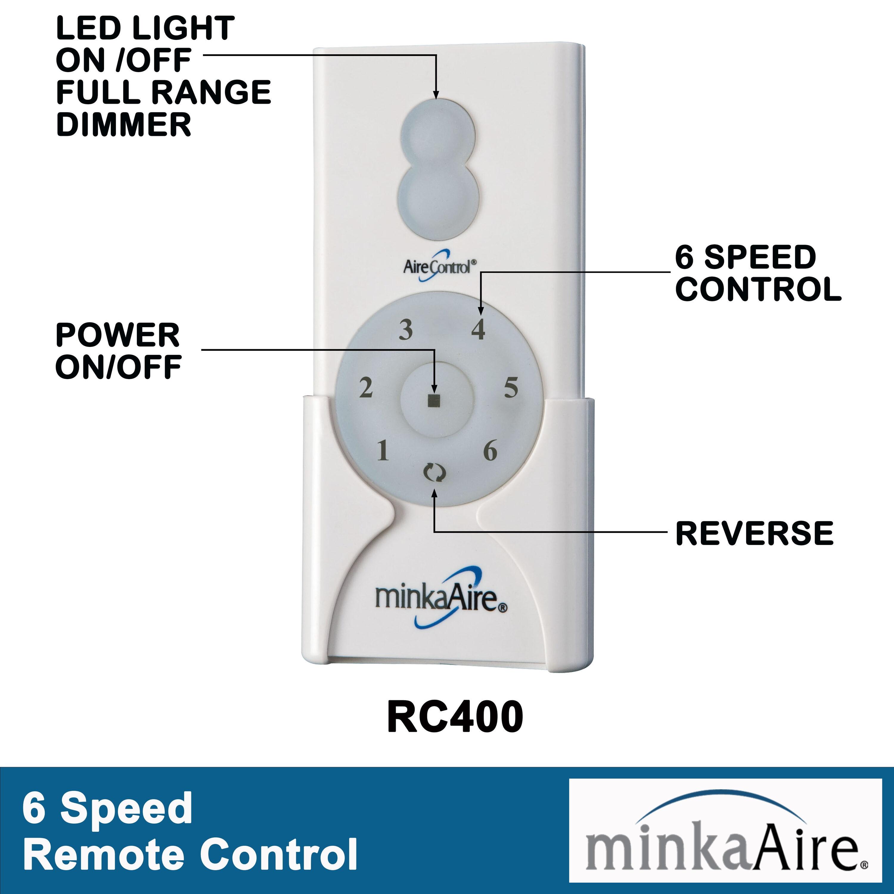 65" 10 - Blade LED Standard Ceiling Fan with Remote Control and Light Kit Included