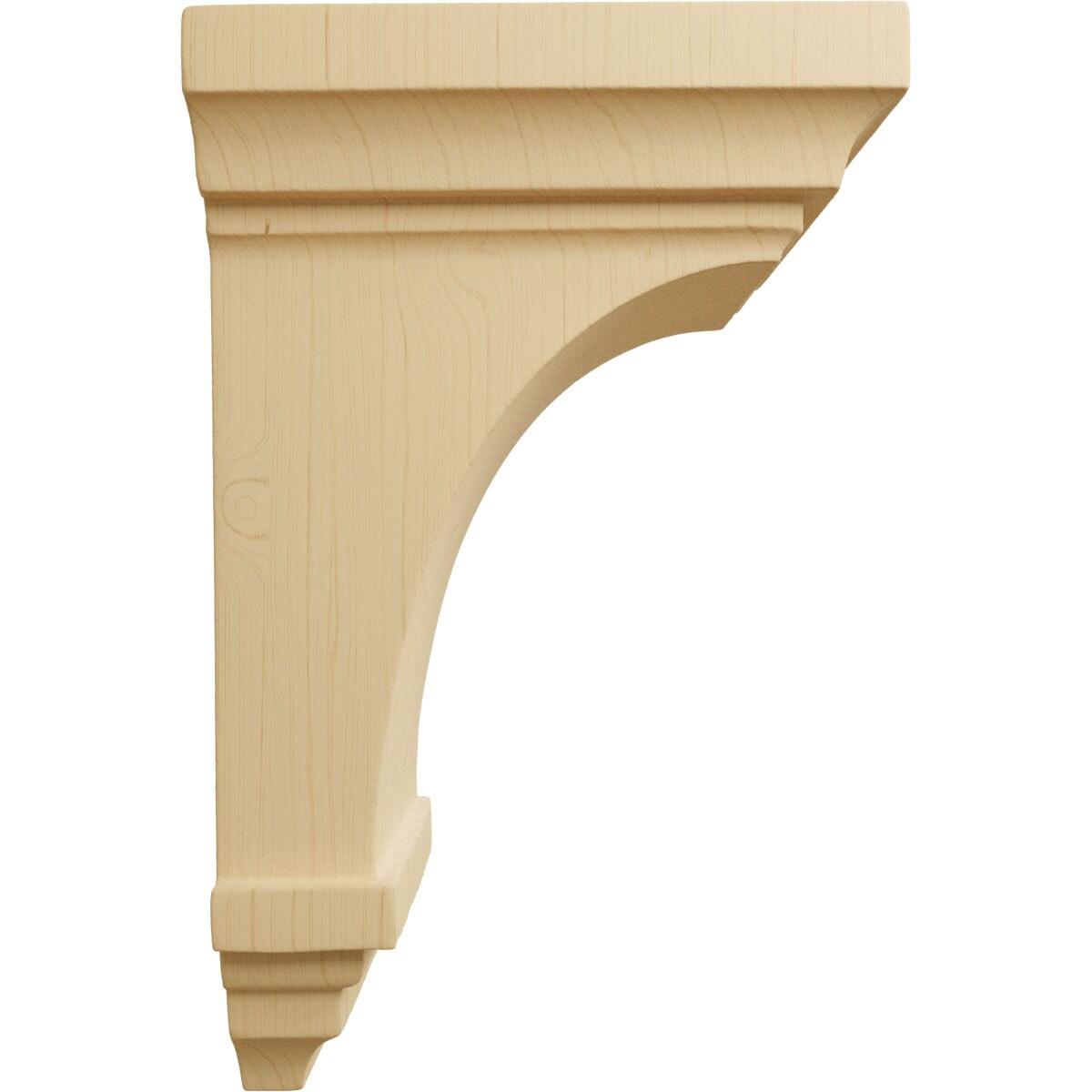 Mini Jefferson Alder Wood Corbel 3.5" x 3.75" x 6"