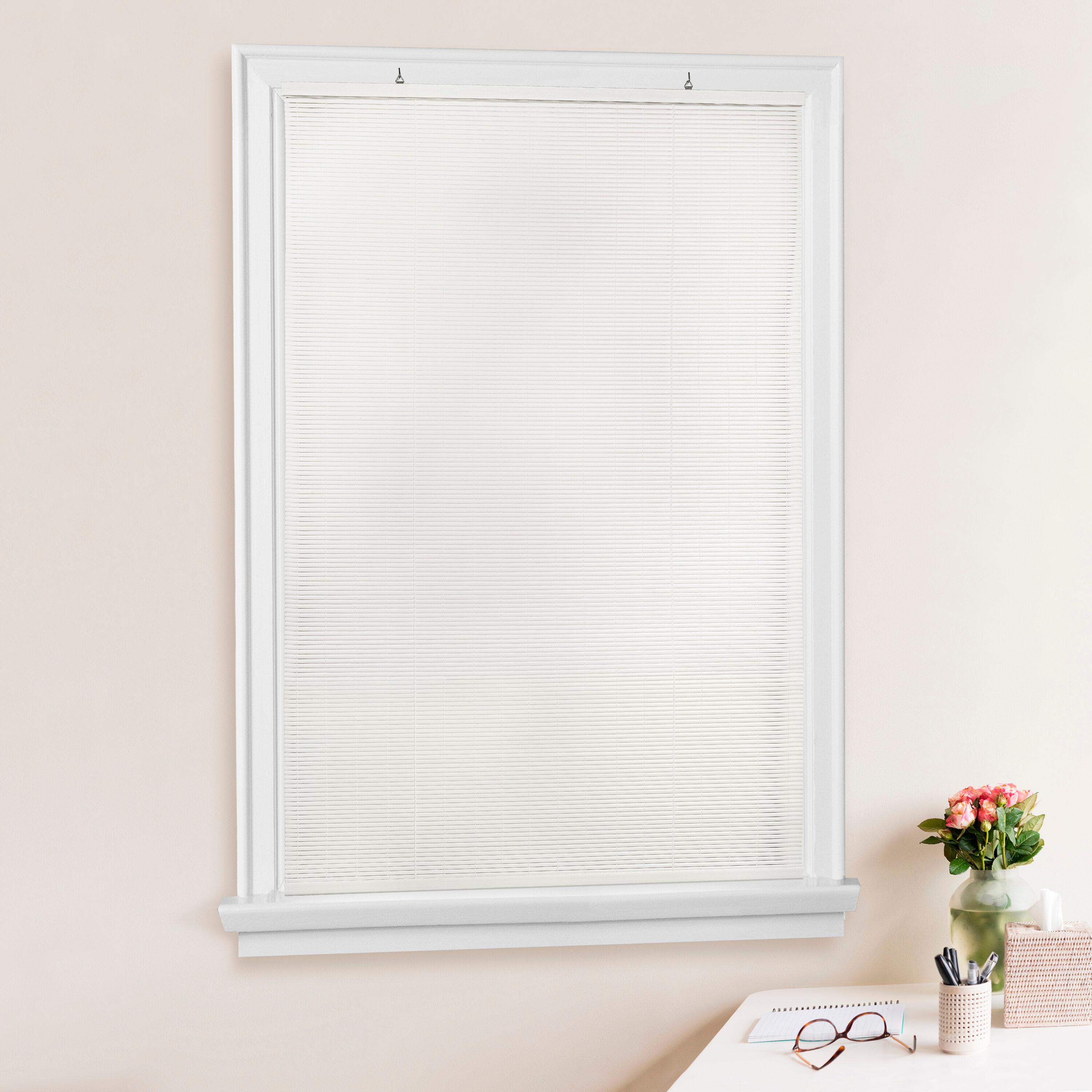Ergode Cordless Solstice Vinyl Roll-Up Blind 30x72 - White