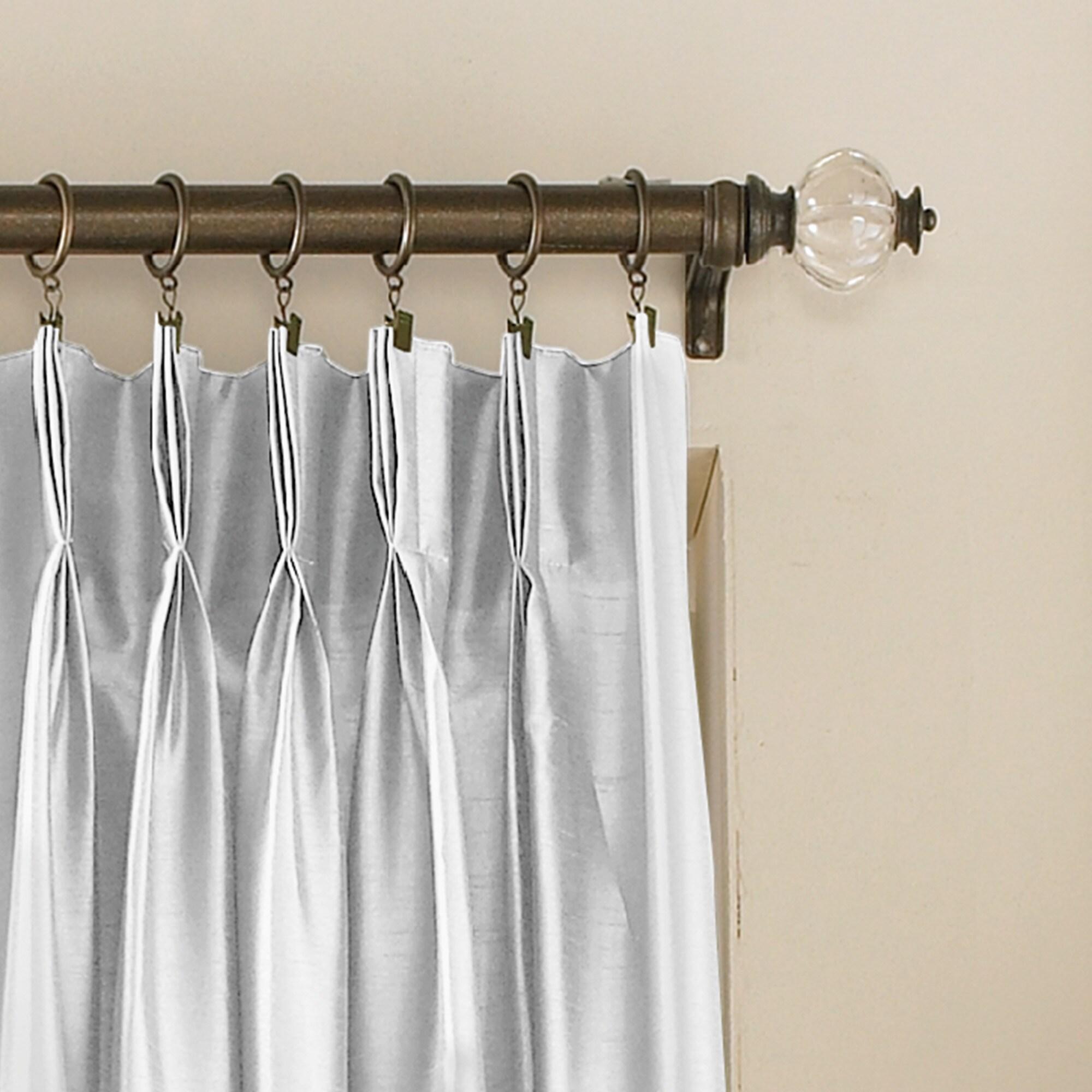 Curtainworks Marquee 108" Single Panel Curtain, White, Adult