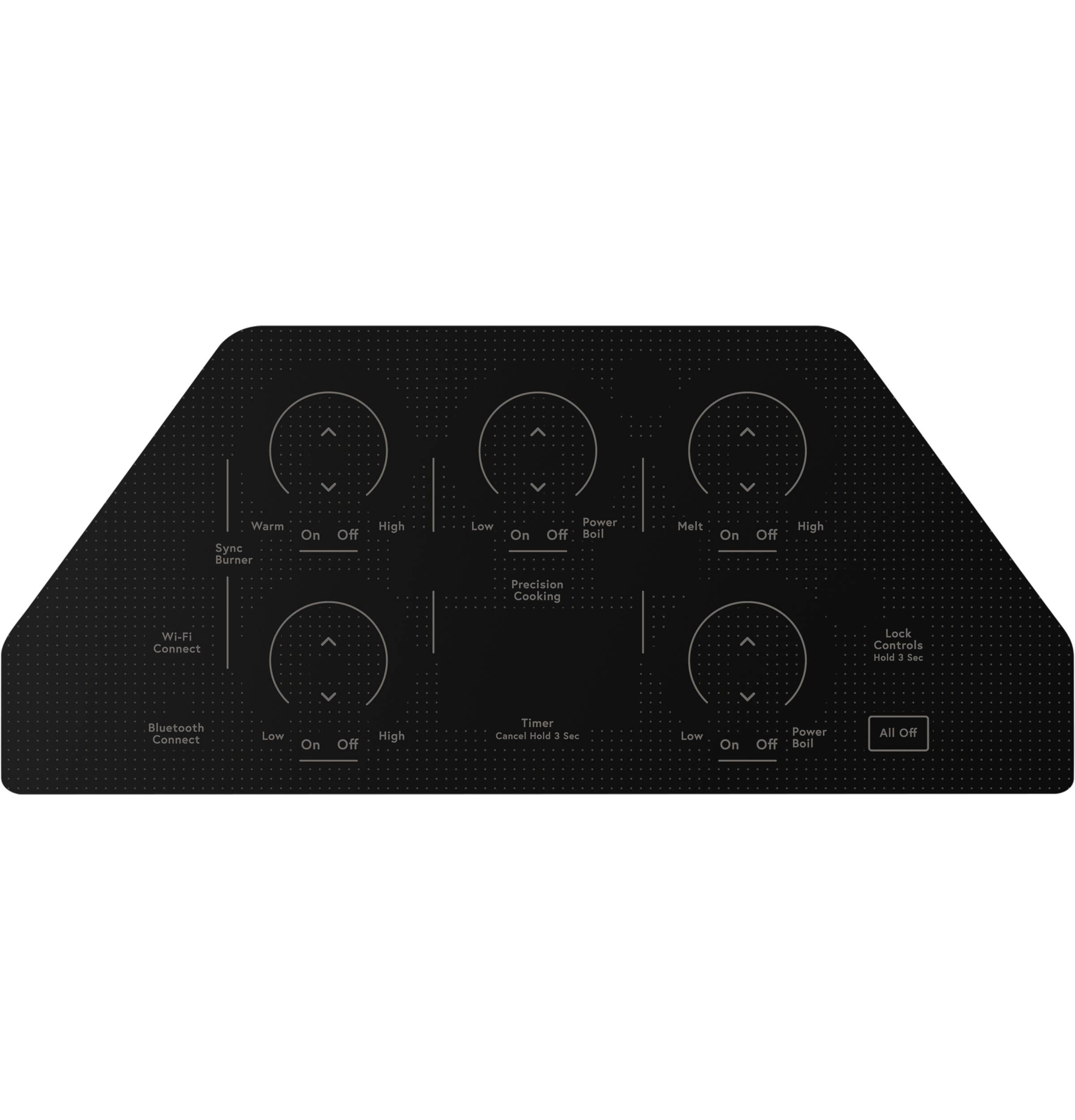 36.13" Electric Cooktop with 5 Elements