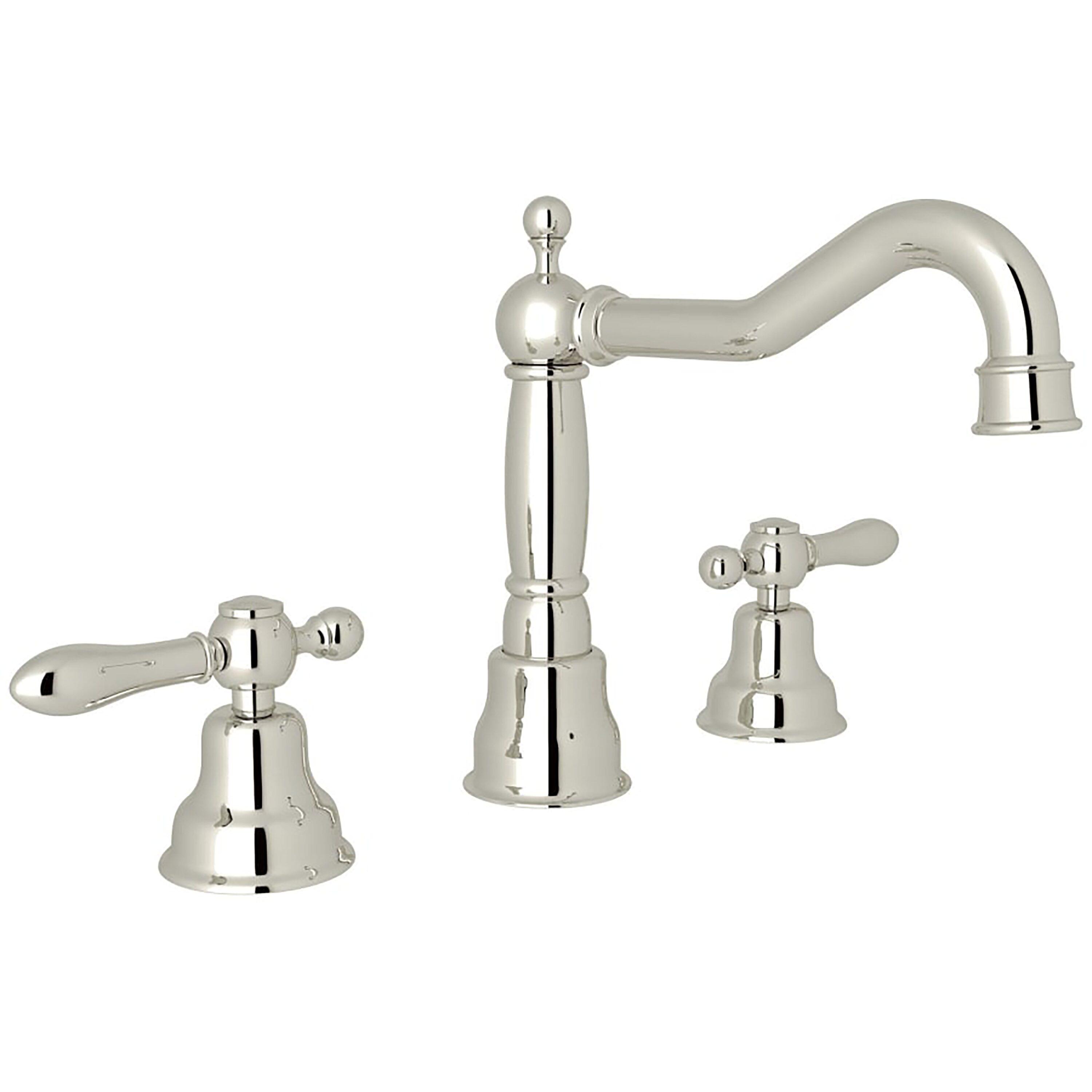 Arcana Widespread Lavatory Faucet With Column Spout