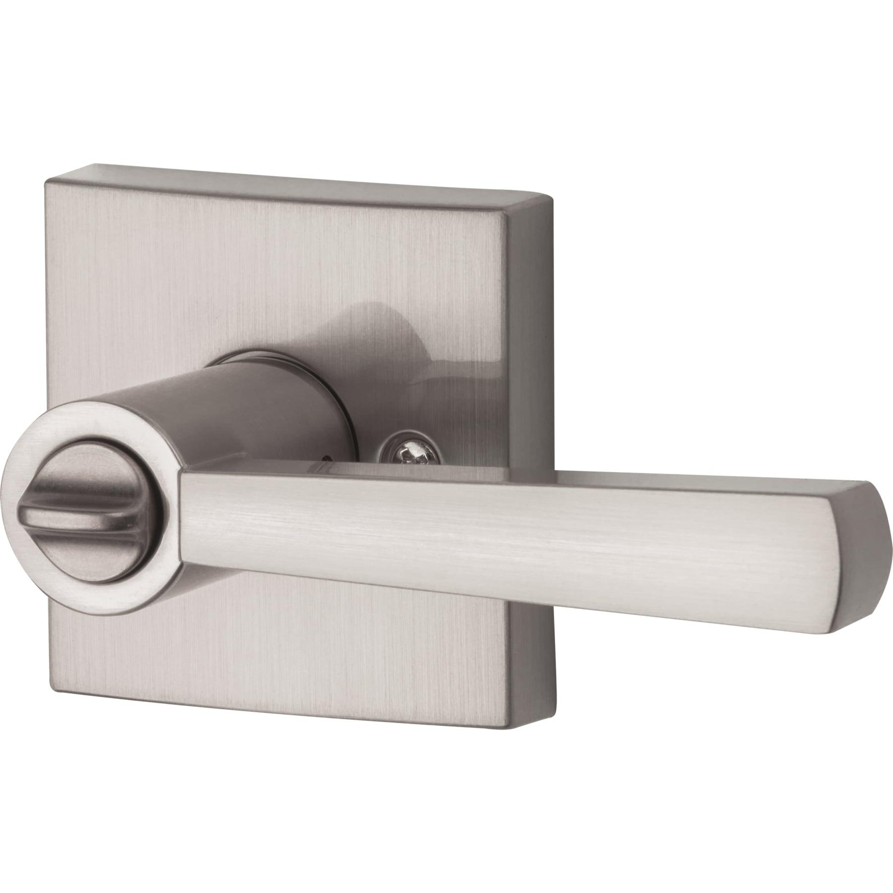 Baldwin Spyglass Bed/Bath Lever in SN