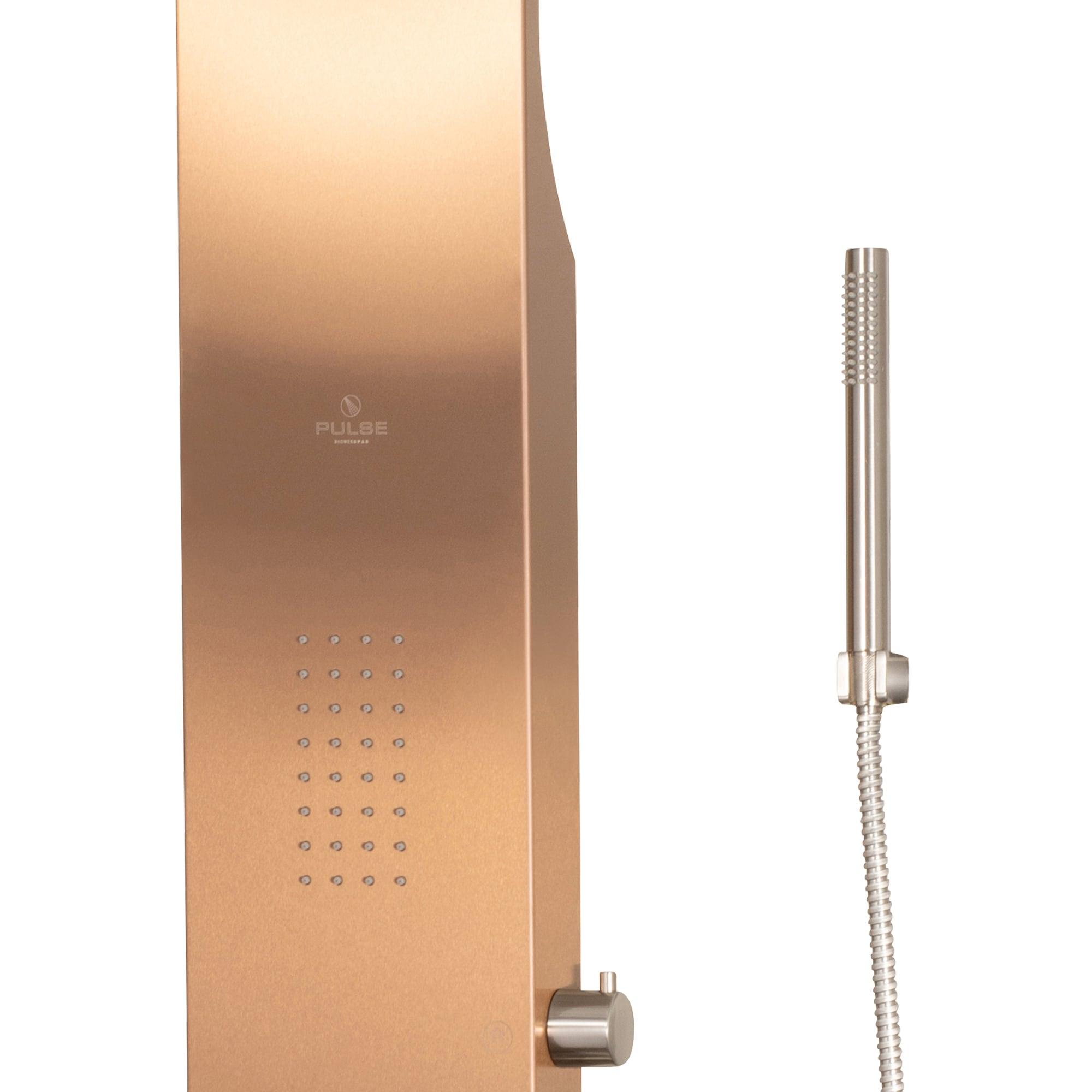 PULSE Santa Cruz ShowerSpa Stainless Steel Shower Panel