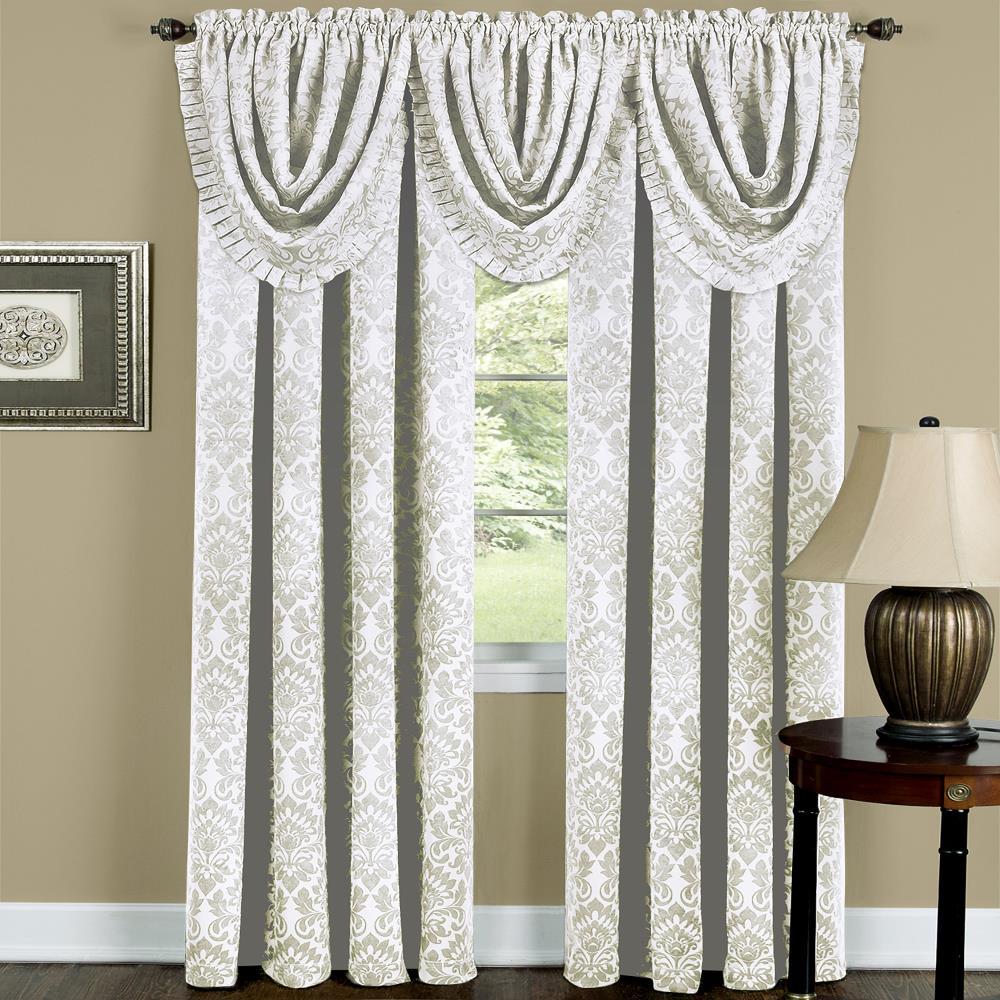 Achim Sutton Window Curtain Panel 52x84 - Ivory