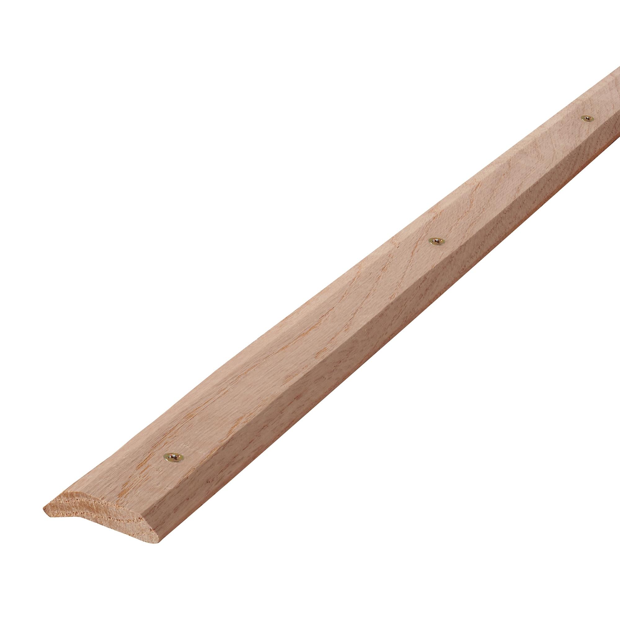M-D Building Products 85365 1-7/16 In. X 72 In. Unfinished Hardwood Carpet Trim w/ Screws